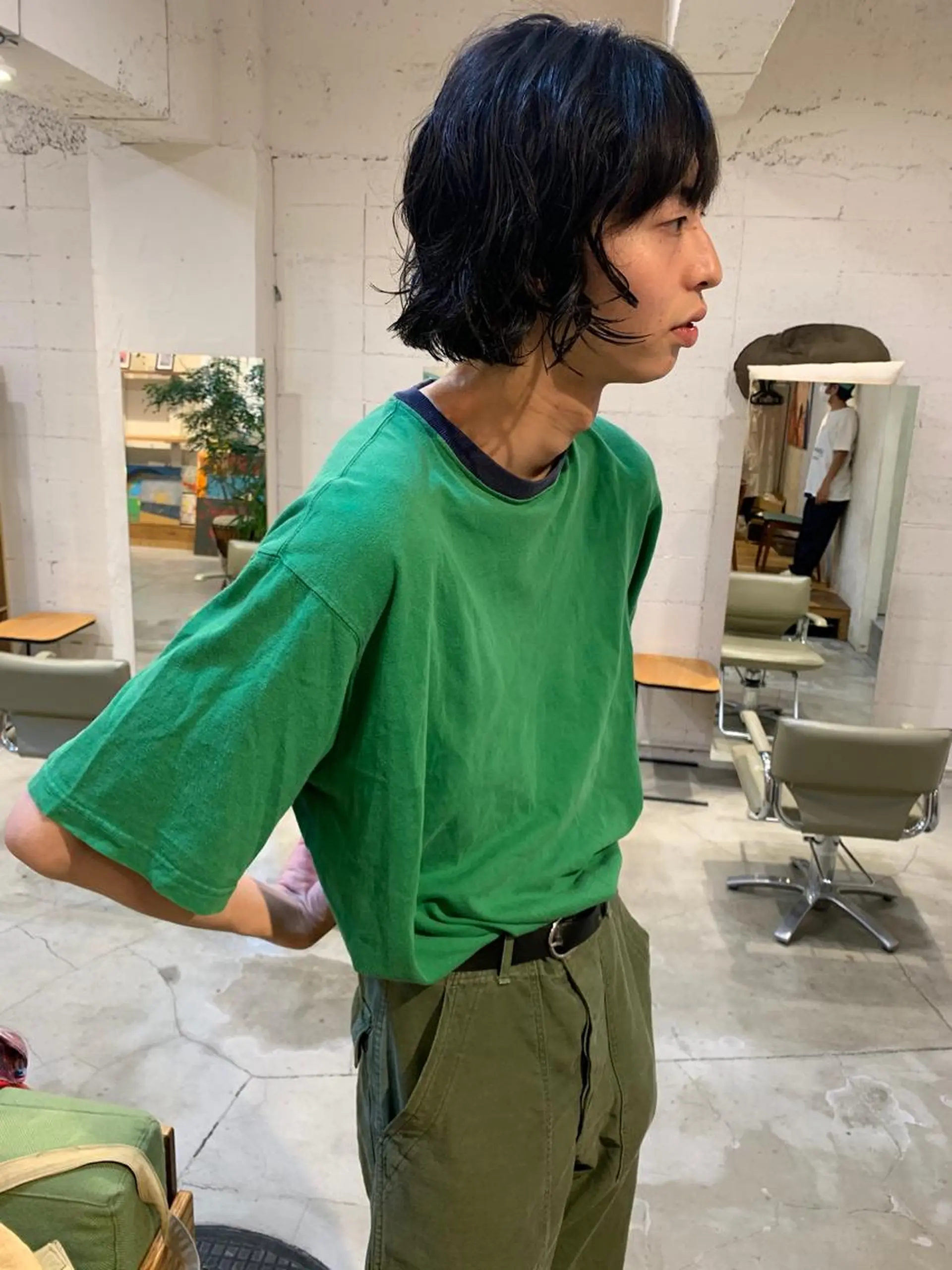 ミディアム パーマ メンズ ミディアムパーマ メンズパーマ ニュアンスパーマ 【takk】 ナカヤママサヨシのヘアスタイル