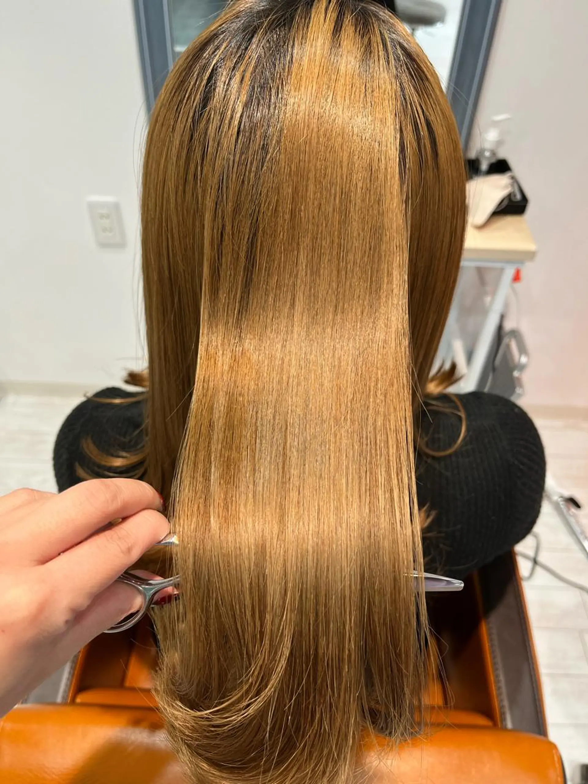 ロング カラー ブリーチ 髪質改善 ✨️💎山口 真依💎✨️のヘアスタイル