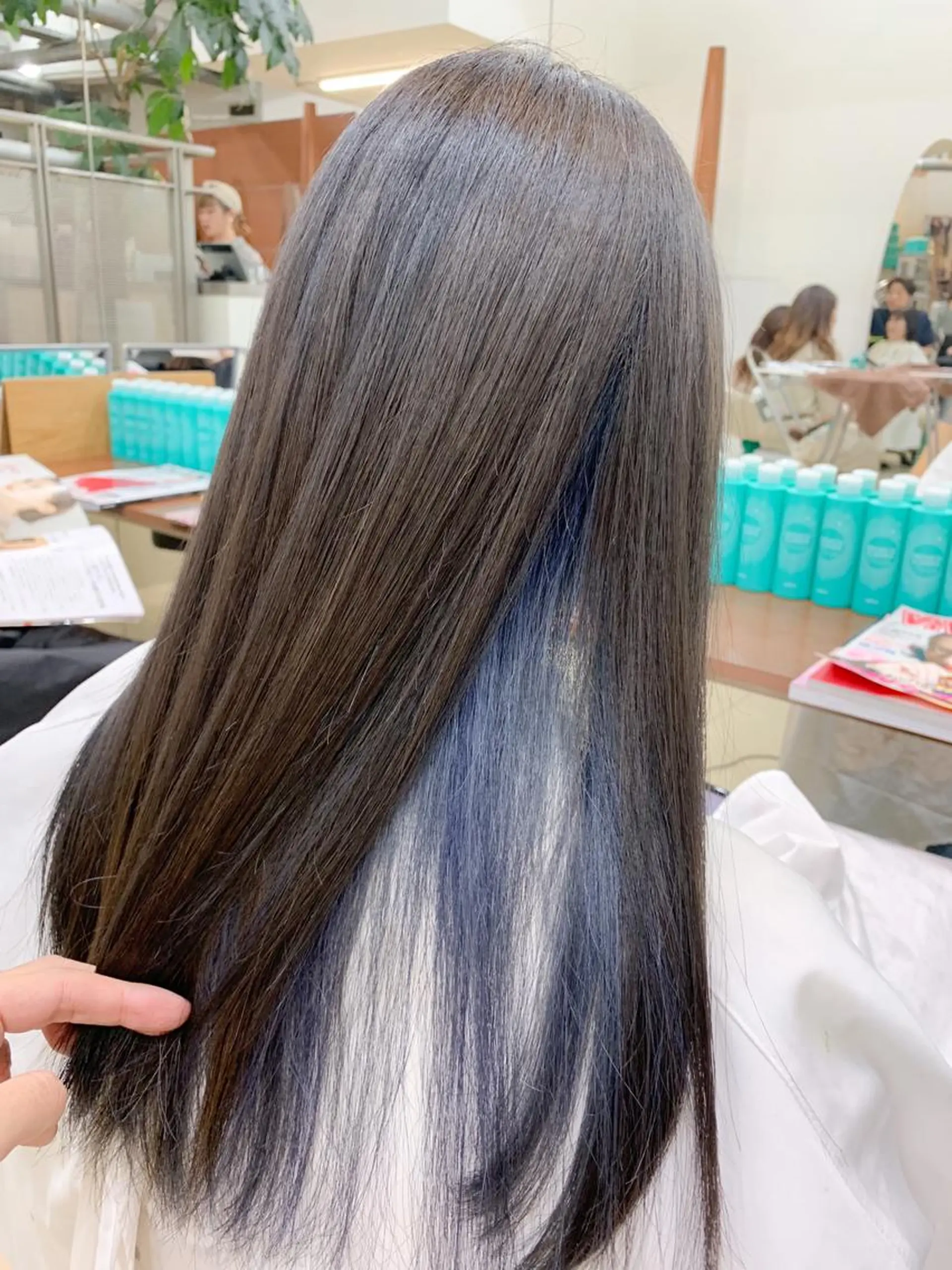 ロング カラー 縮毛矯正/髪質改善 /韓国風　山川春輝のヘアスタイル