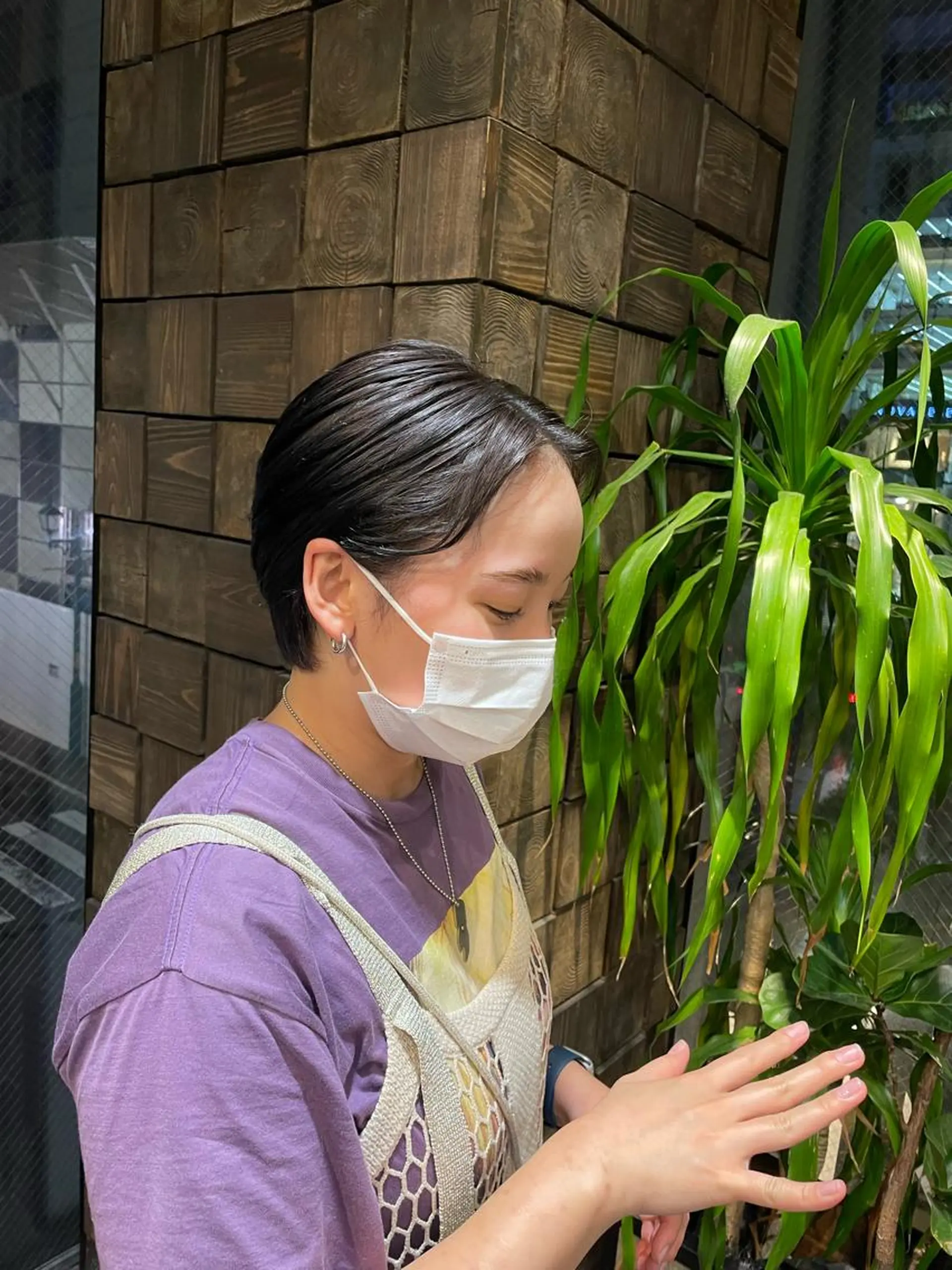 ショート MINX 銀座店所属・MINXginza タイラミユネのヘアスタイル