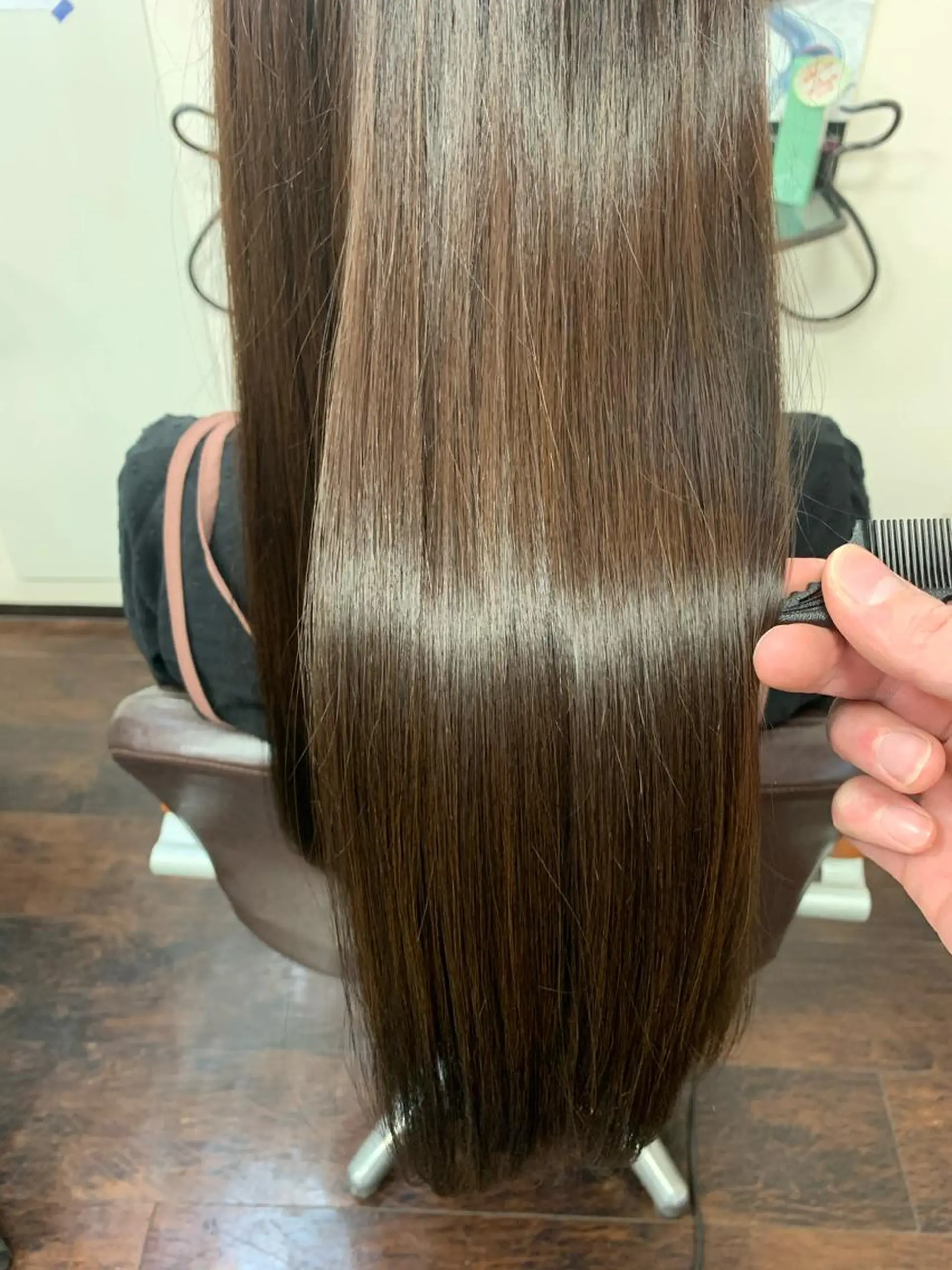 ロング トリートメント 縮毛矯正 ベリーズ所属・田中 拓夢のヘアスタイル