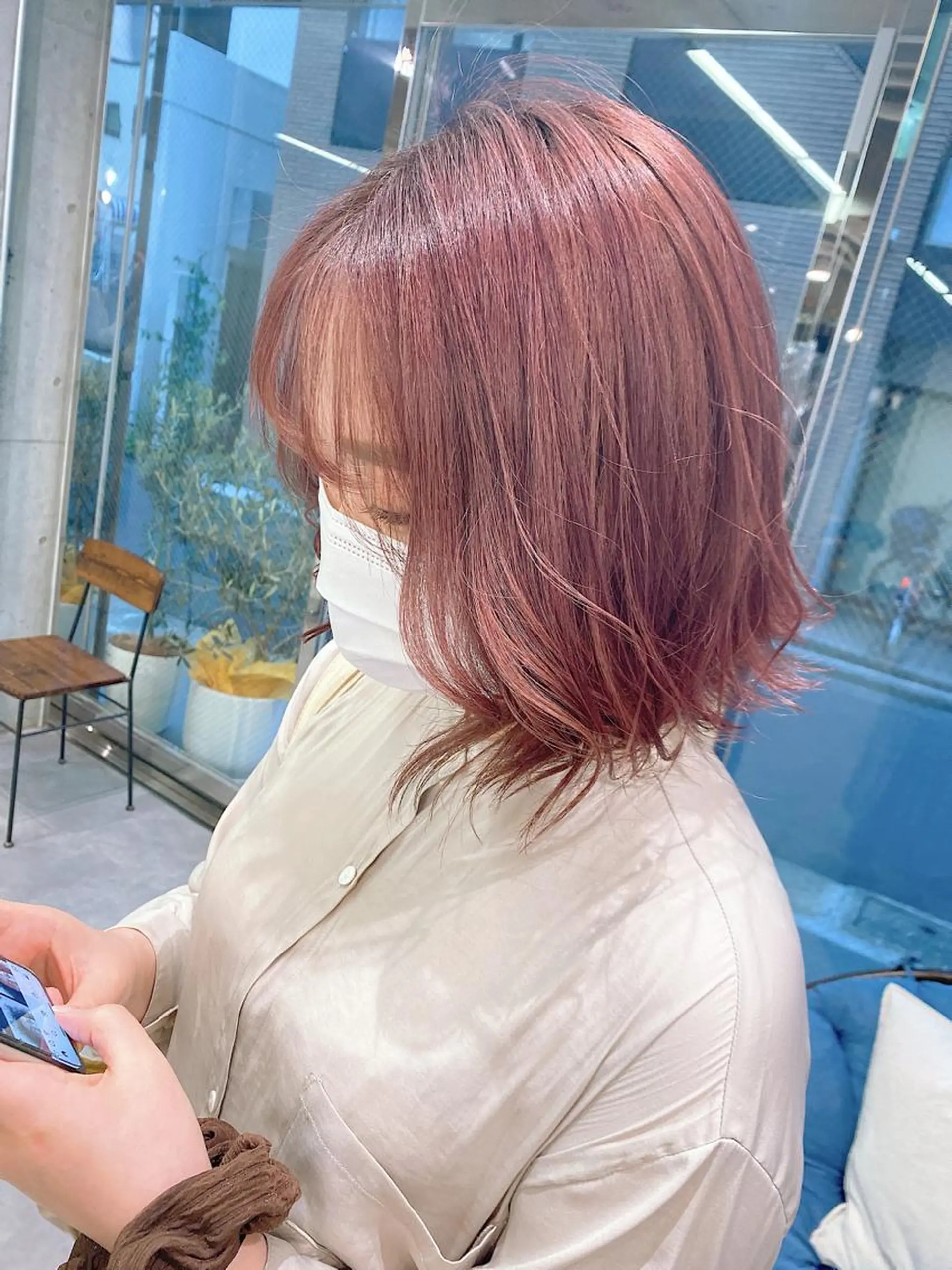 ショート カット ヘアカラー トリートメント kaho🧸 / 大人styleのヘアスタイル