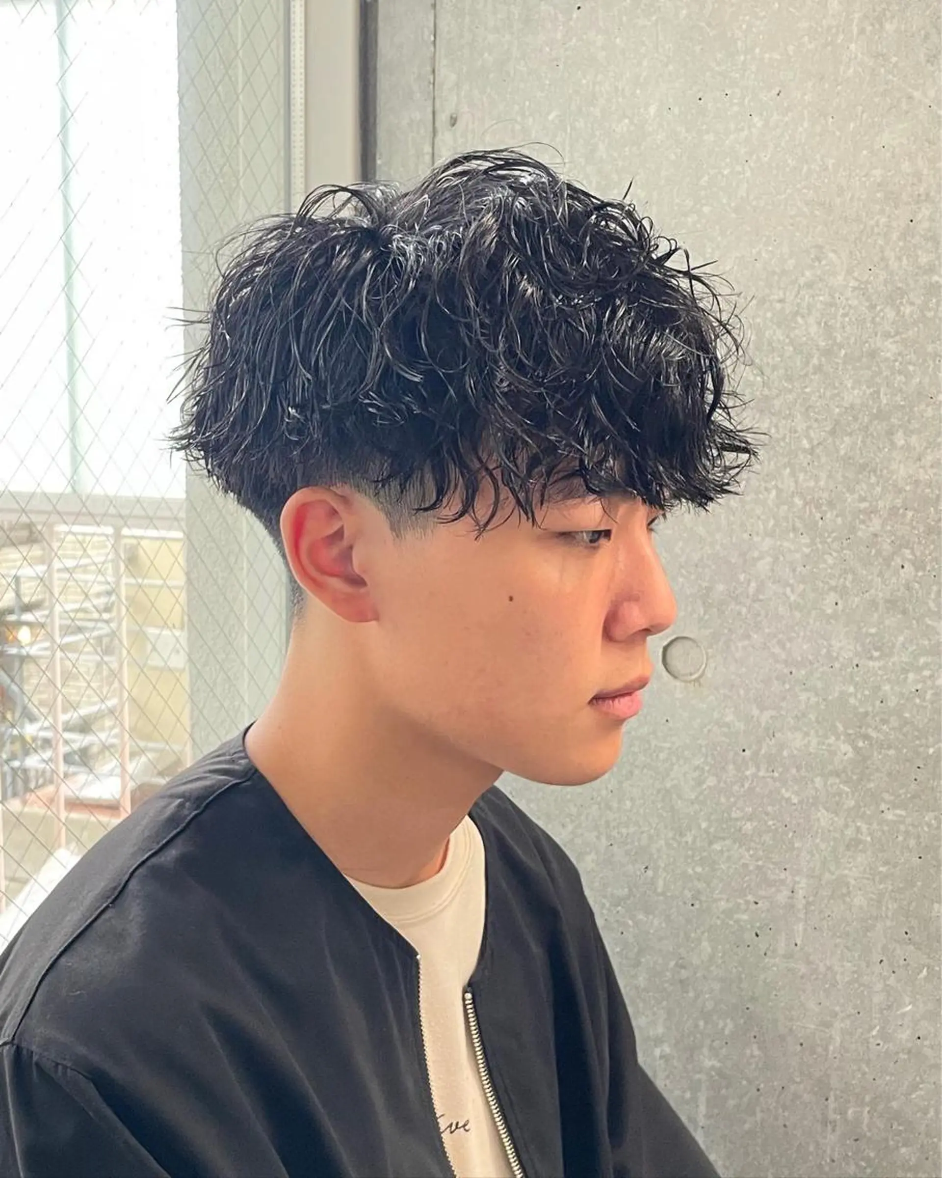 パーマ メンズ カット パーマ トリートメント ヘッドスパ ヘアセット メンズモテパーマ💙 fuwaのヘアスタイル