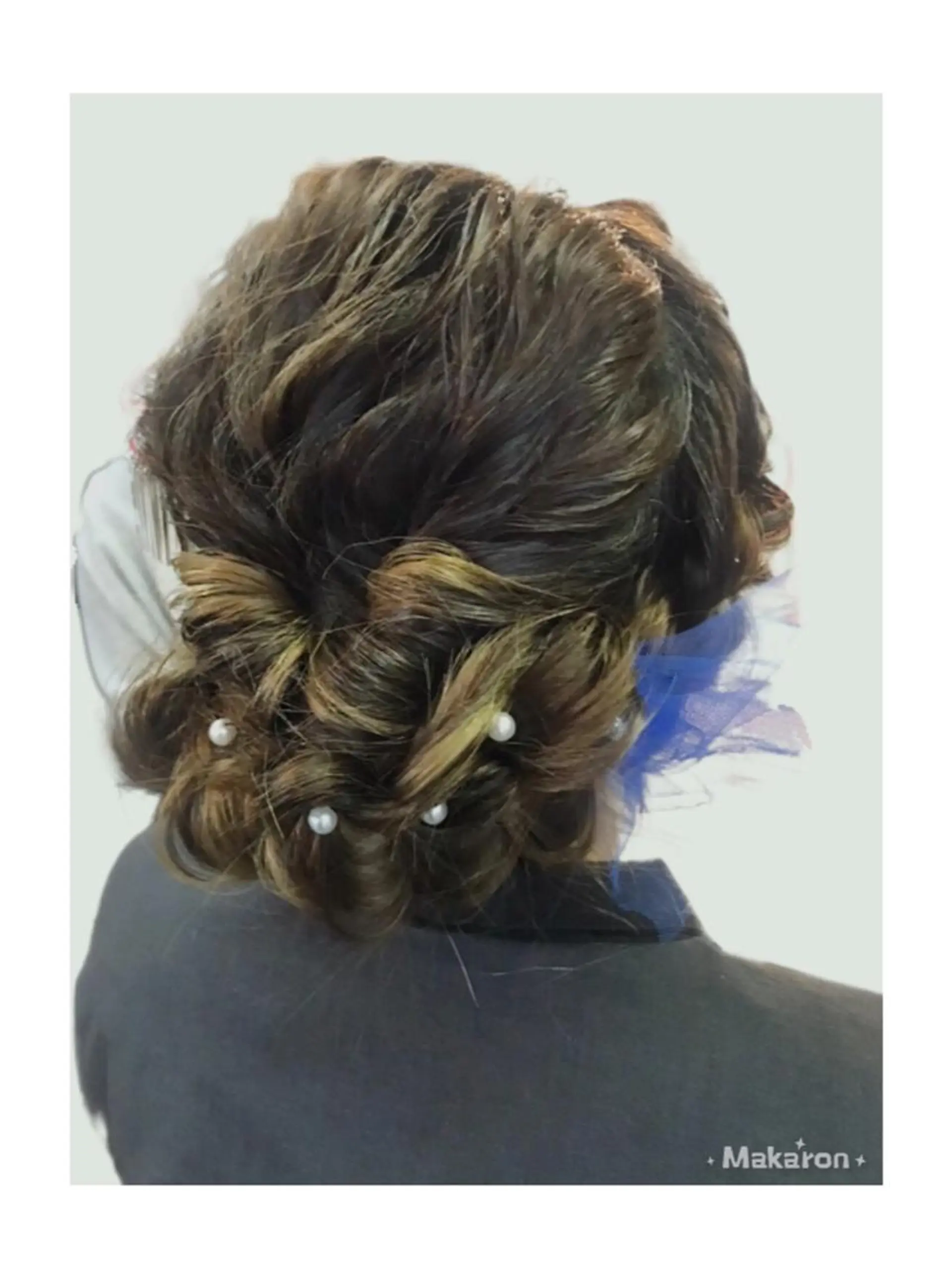 ヘアアレンジ 成人式 hair works raptureのヘアスタイル