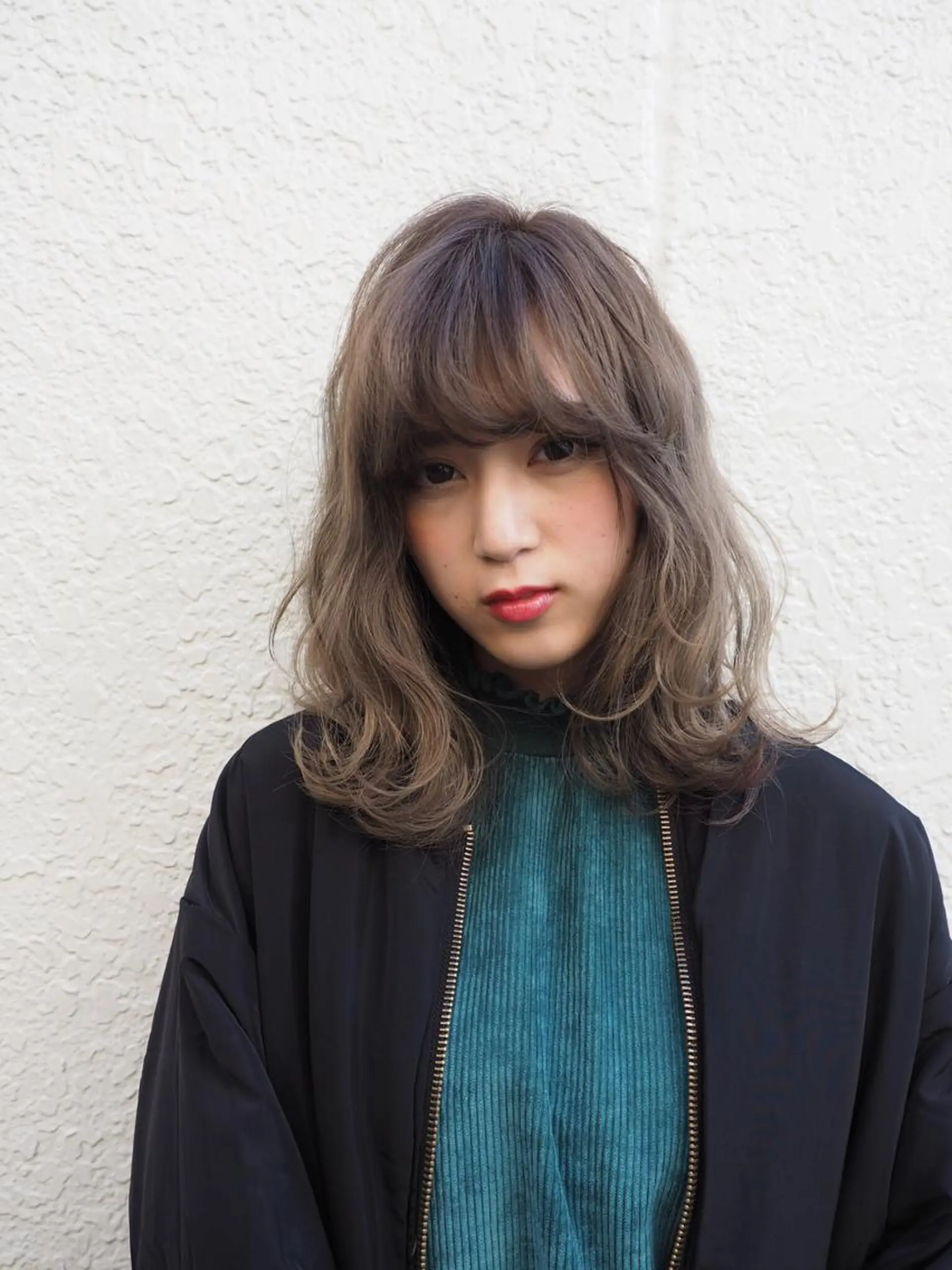 セミロング knock【ノック】所属・烏丸韓国ヘア🇰🇷 ayaka🎀のヘアスタイル