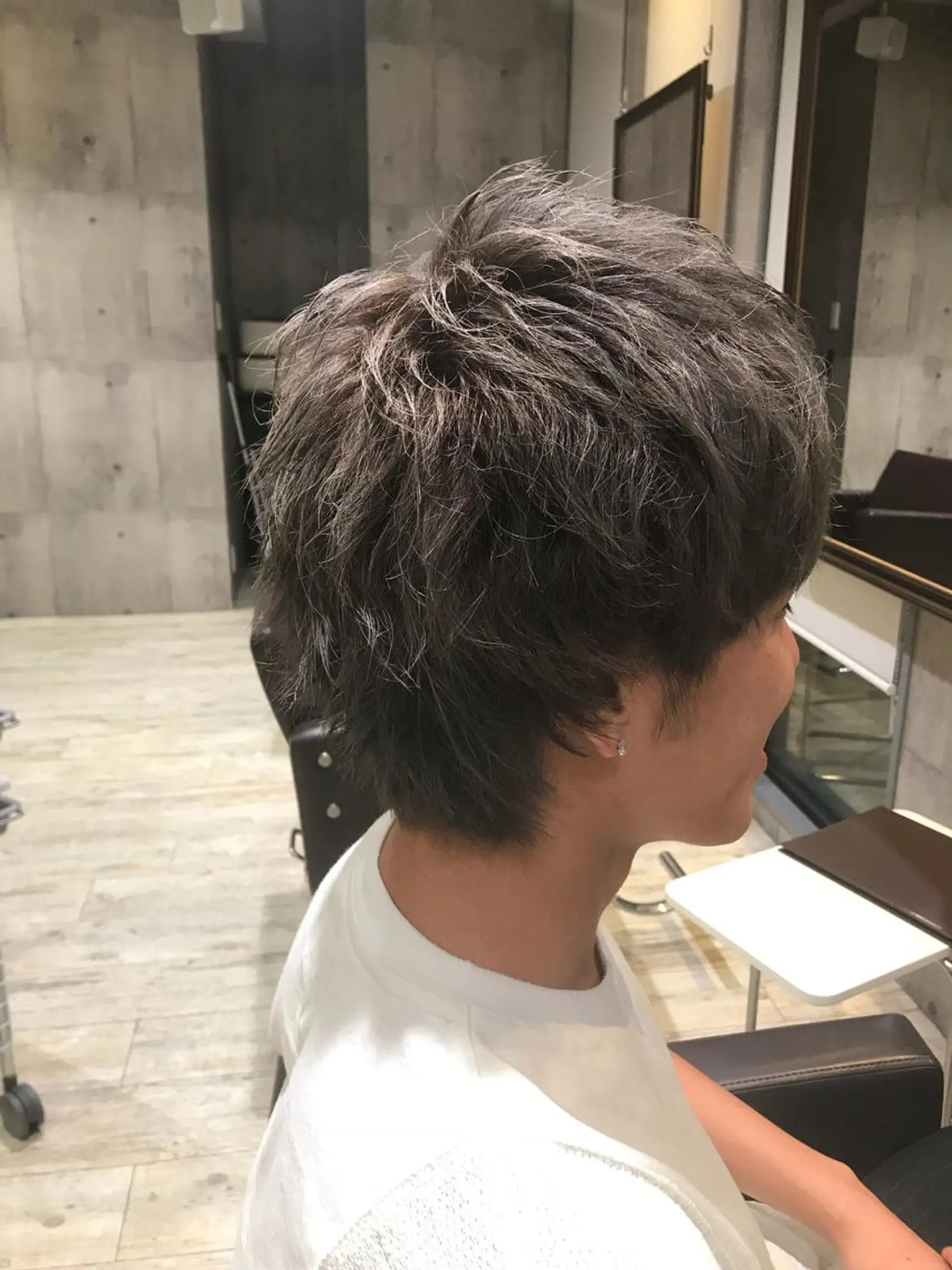 ショート カラー パーマ ヘアアレンジ メンズ キッズ ネイル マツエク・マツパ メンズブリーチ ブリーチ ヘアカラー トリートメント MODEK's西宮店 マネージャー神道有基のヘアスタイル