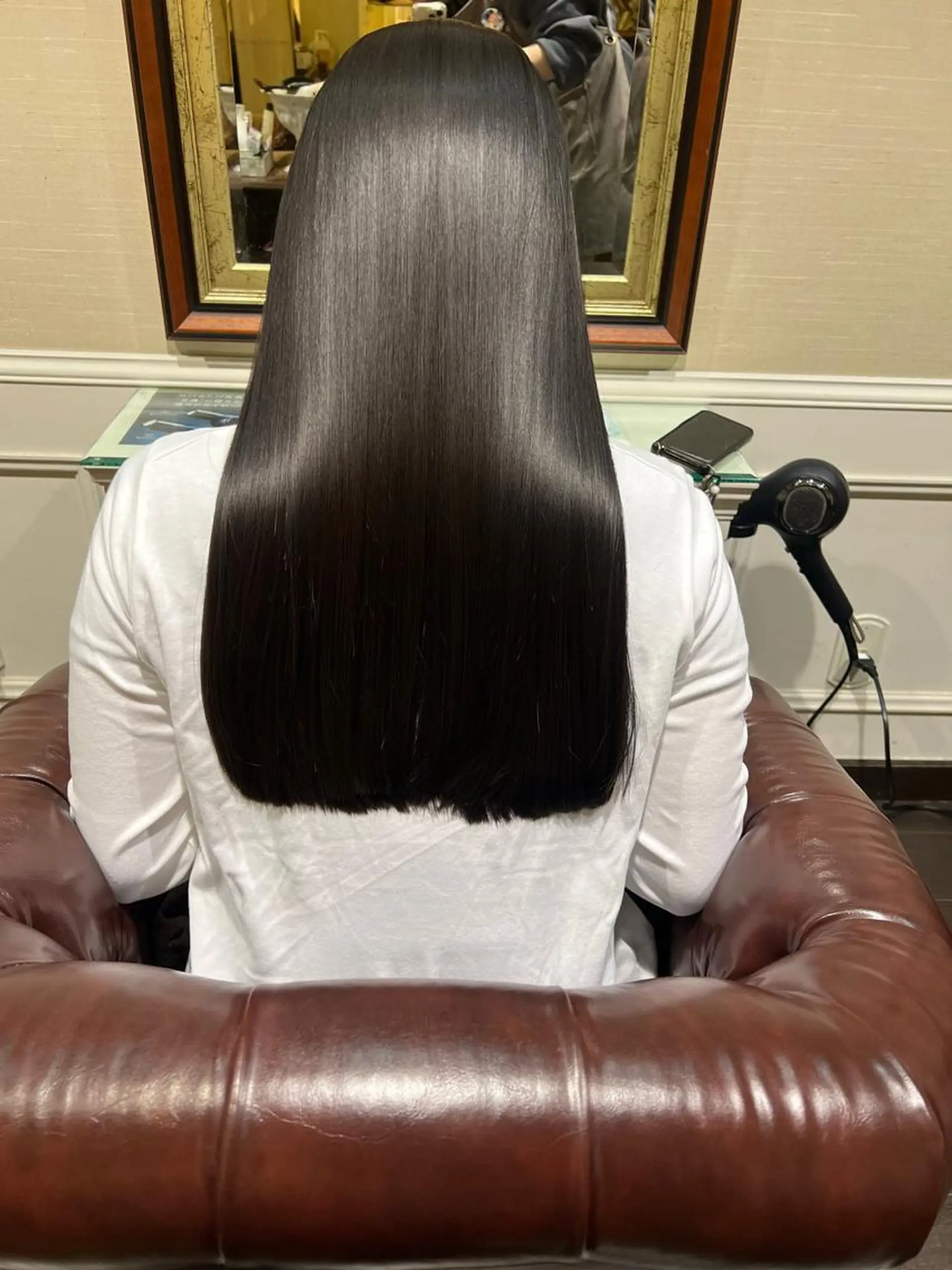 ロング カット ヘアカラー トリートメント AHNKISM所属・増田 晃士のヘアスタイル