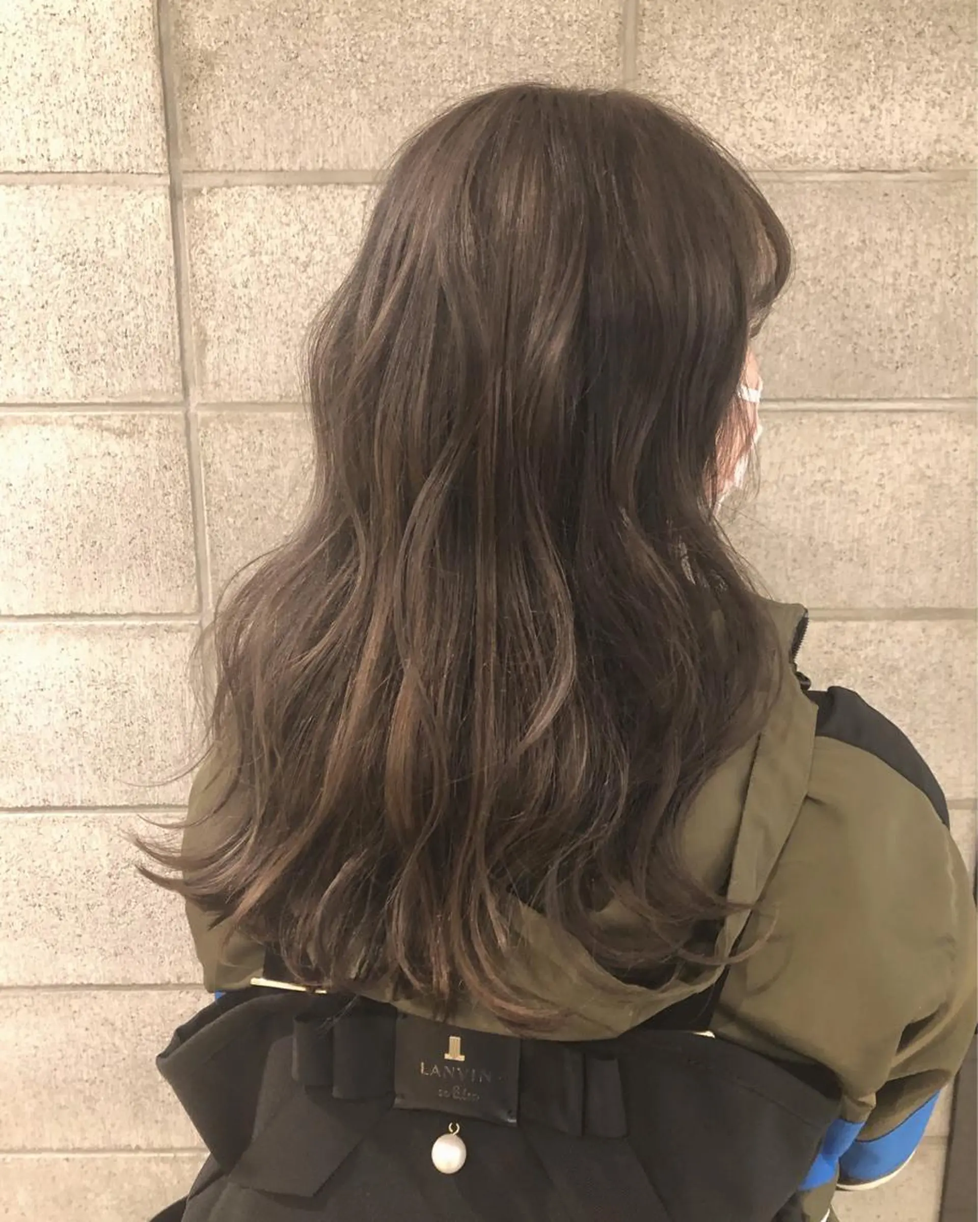 ミディアム カラー ブリーチ ダークグレー ダークグレージュ グレージュ カット ヘアカラー トリートメント ボブ/ミニボブ/ 立河今日子のヘアスタイル