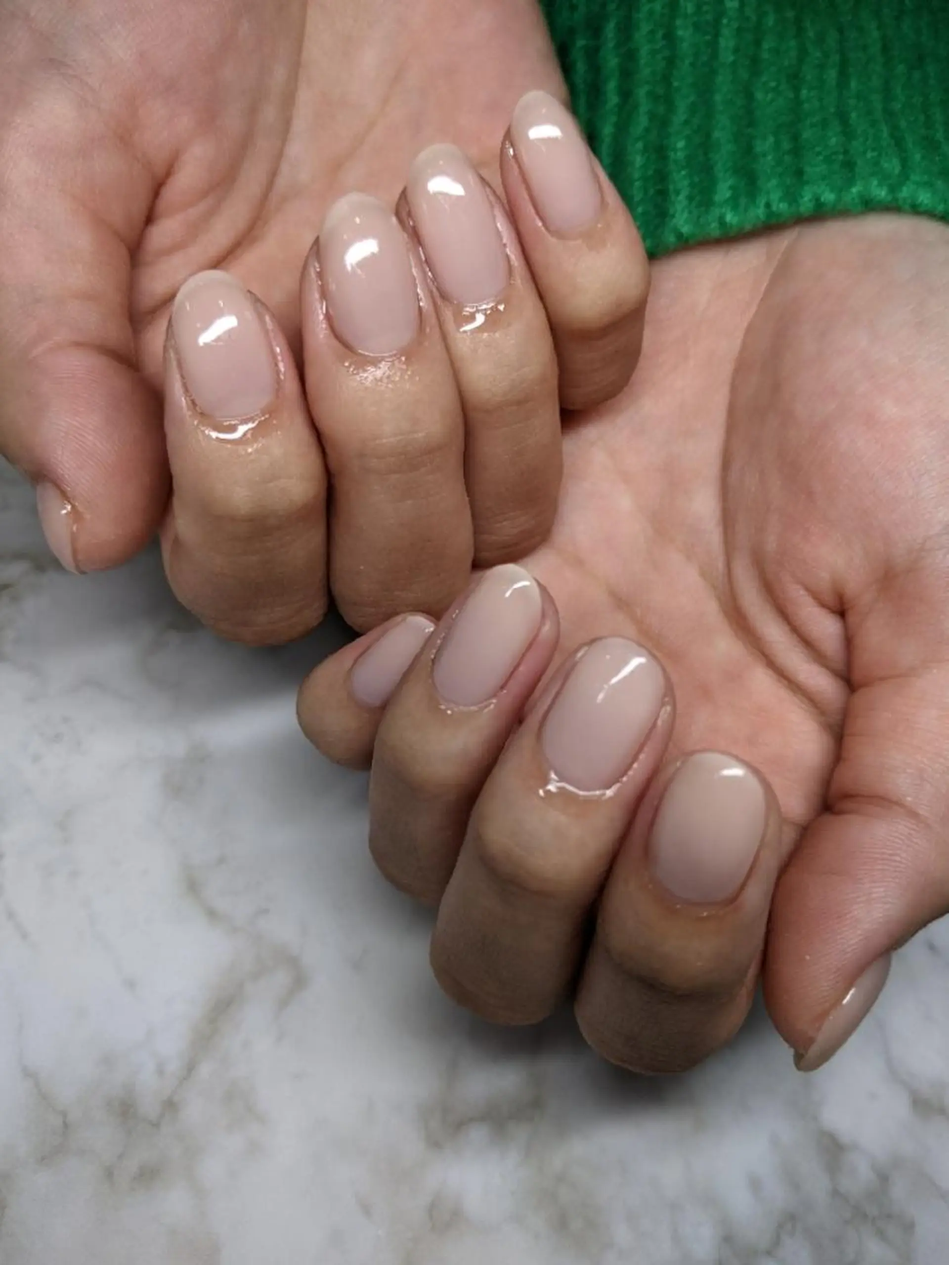 ネイル ワンカラーネイル シンプルネイル Beaute Pure_Mのネイルデザイン