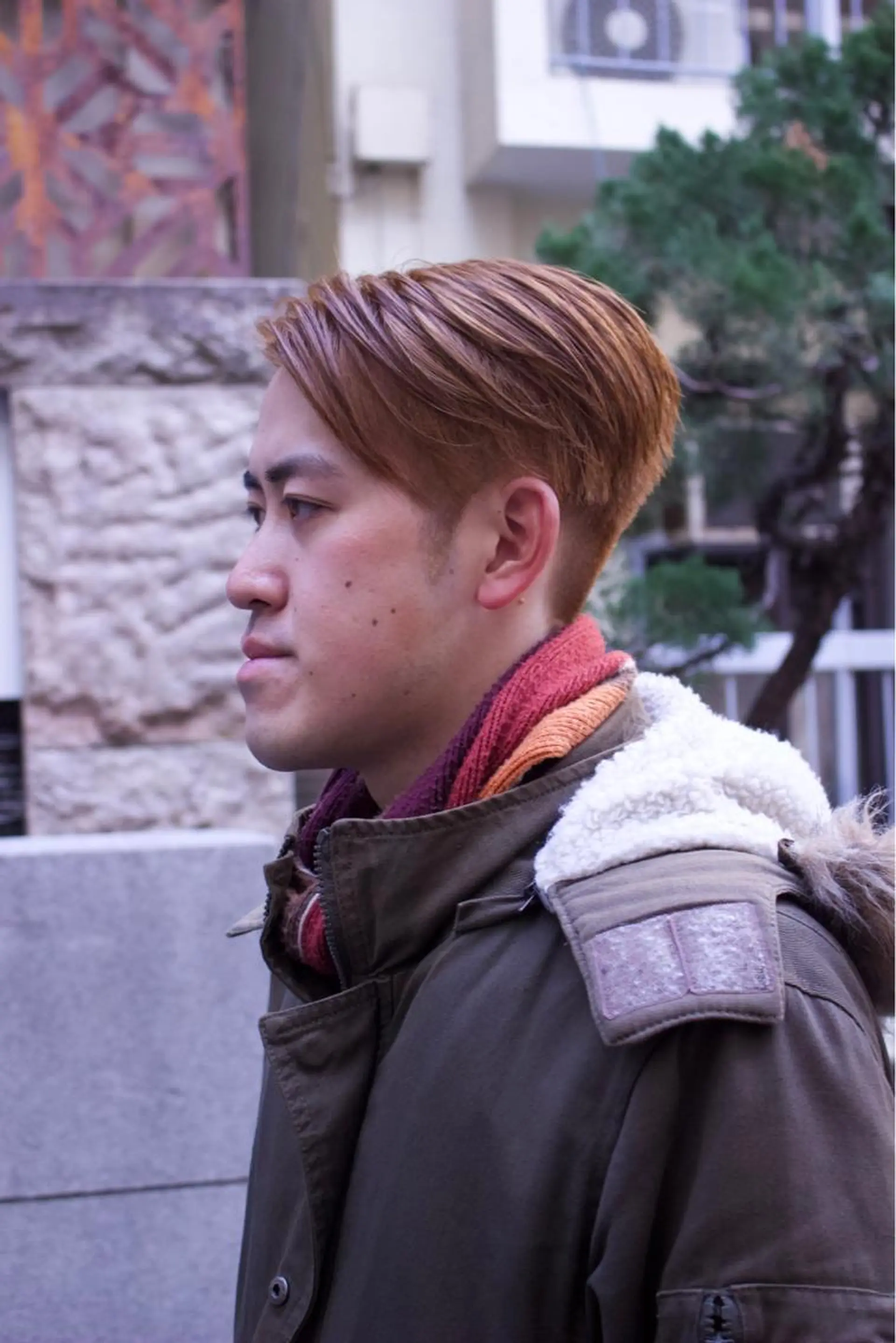 ショート カラー メンズ メンズ特化美容師 井上大輔のヘアスタイル