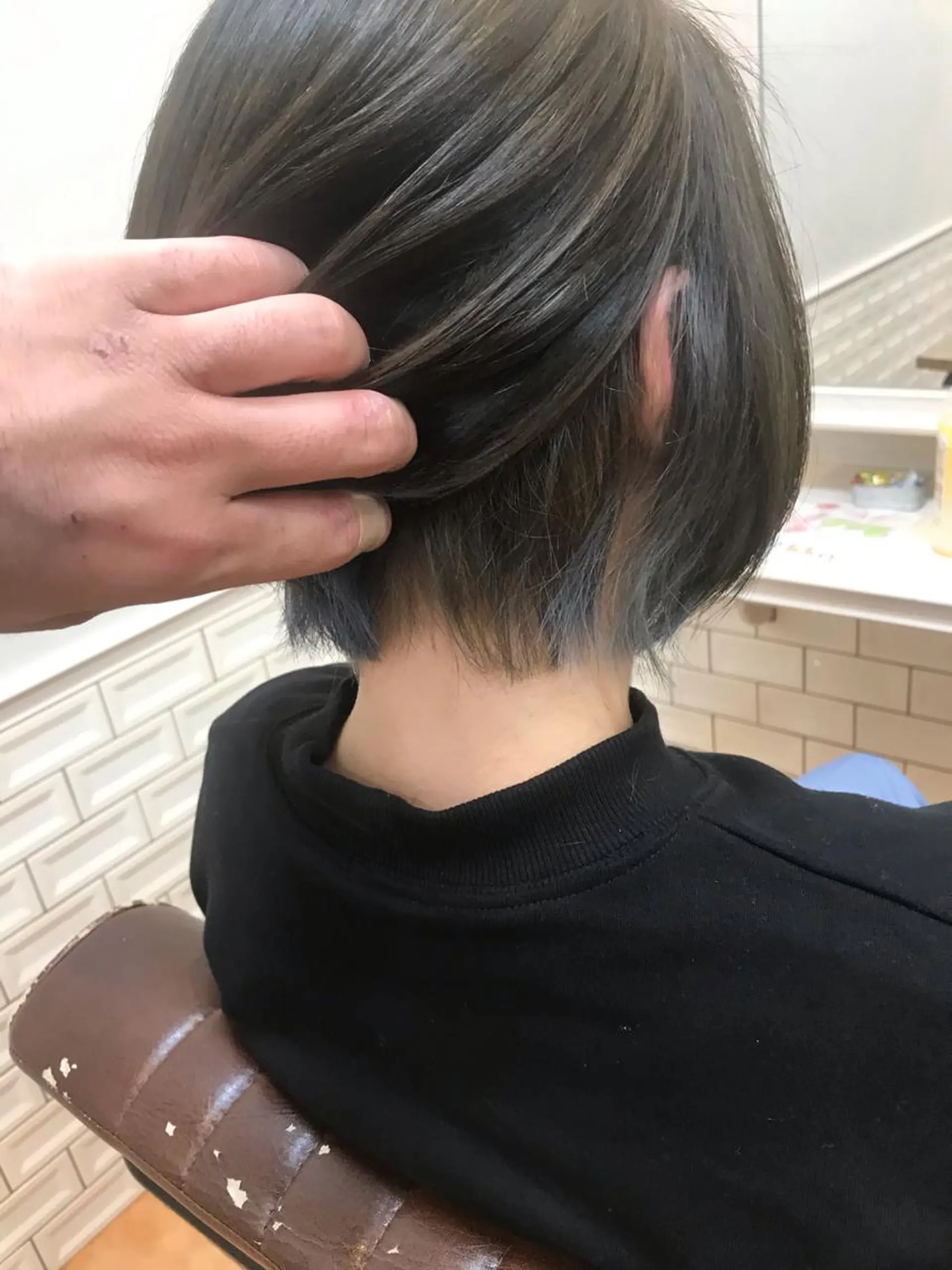 ショート カラー [髪質改善] 北生駒 店長/古居聖理のヘアスタイル