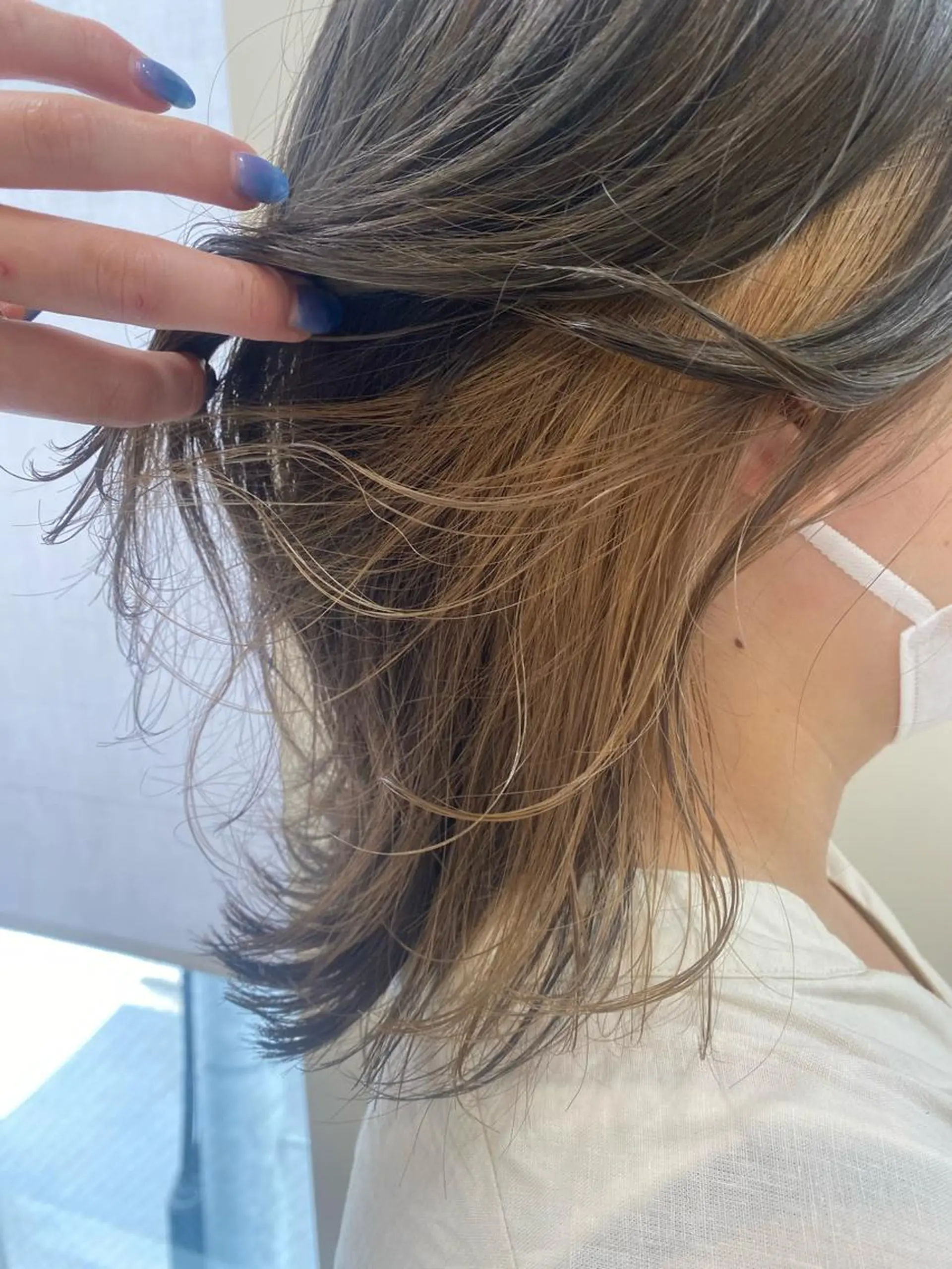 ミディアム 藤原 侑香のヘアスタイル