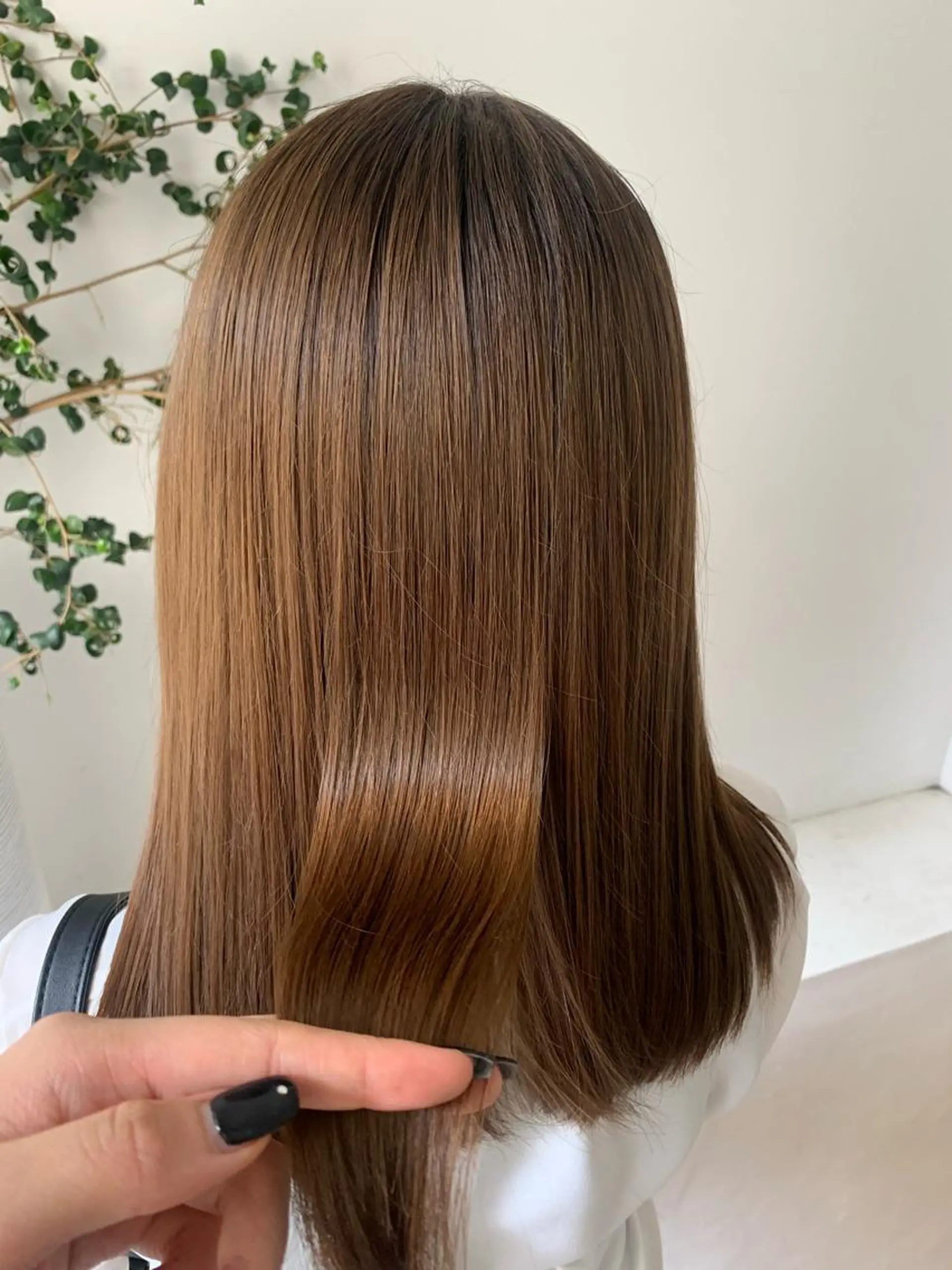 セミロング トリートメント 【韓国ヘア・ネイル】 HINATA🍒のネイルデザイン