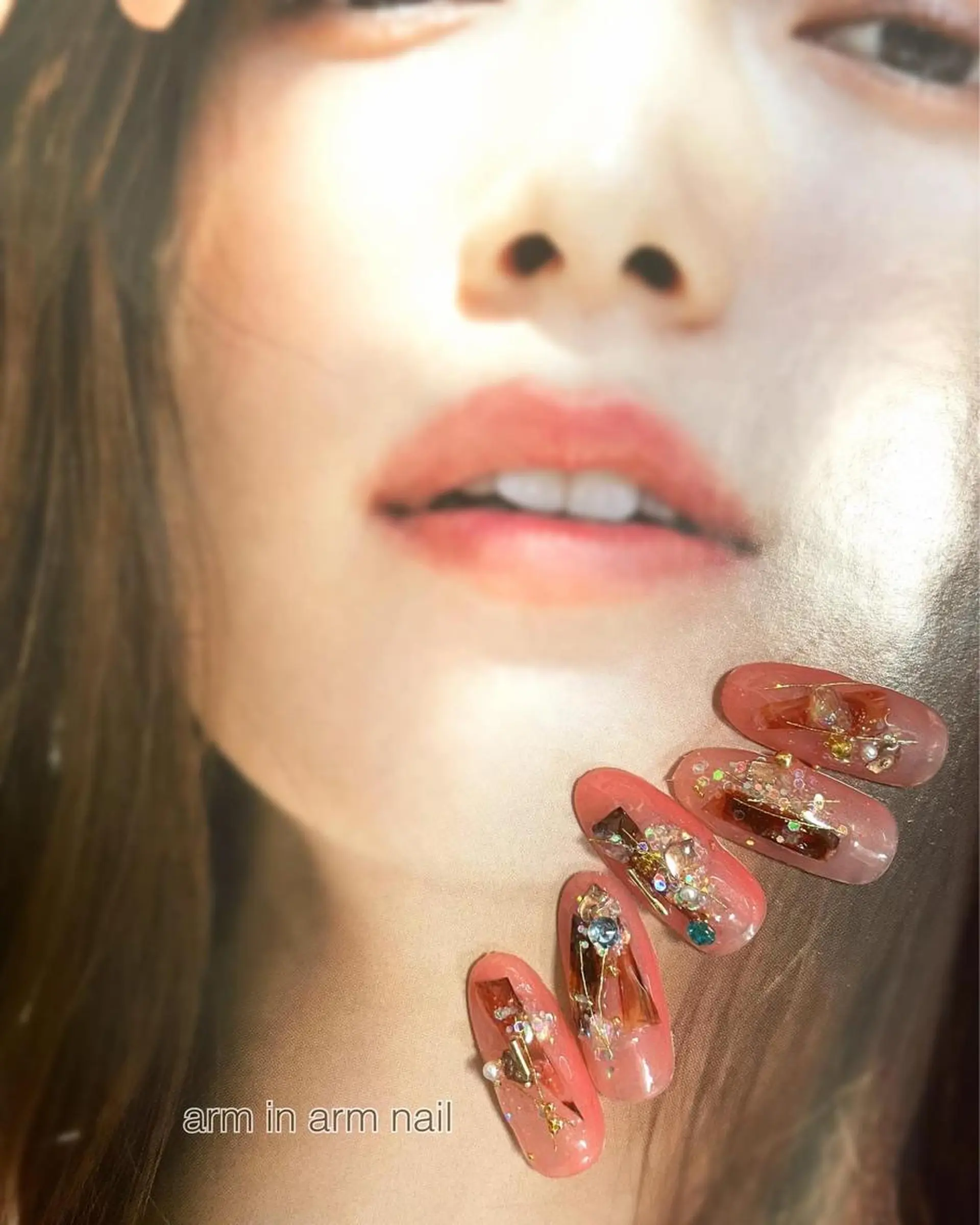 ネイル arm in arm ︎✿Yamamotoのマツエク・マツパデザイン