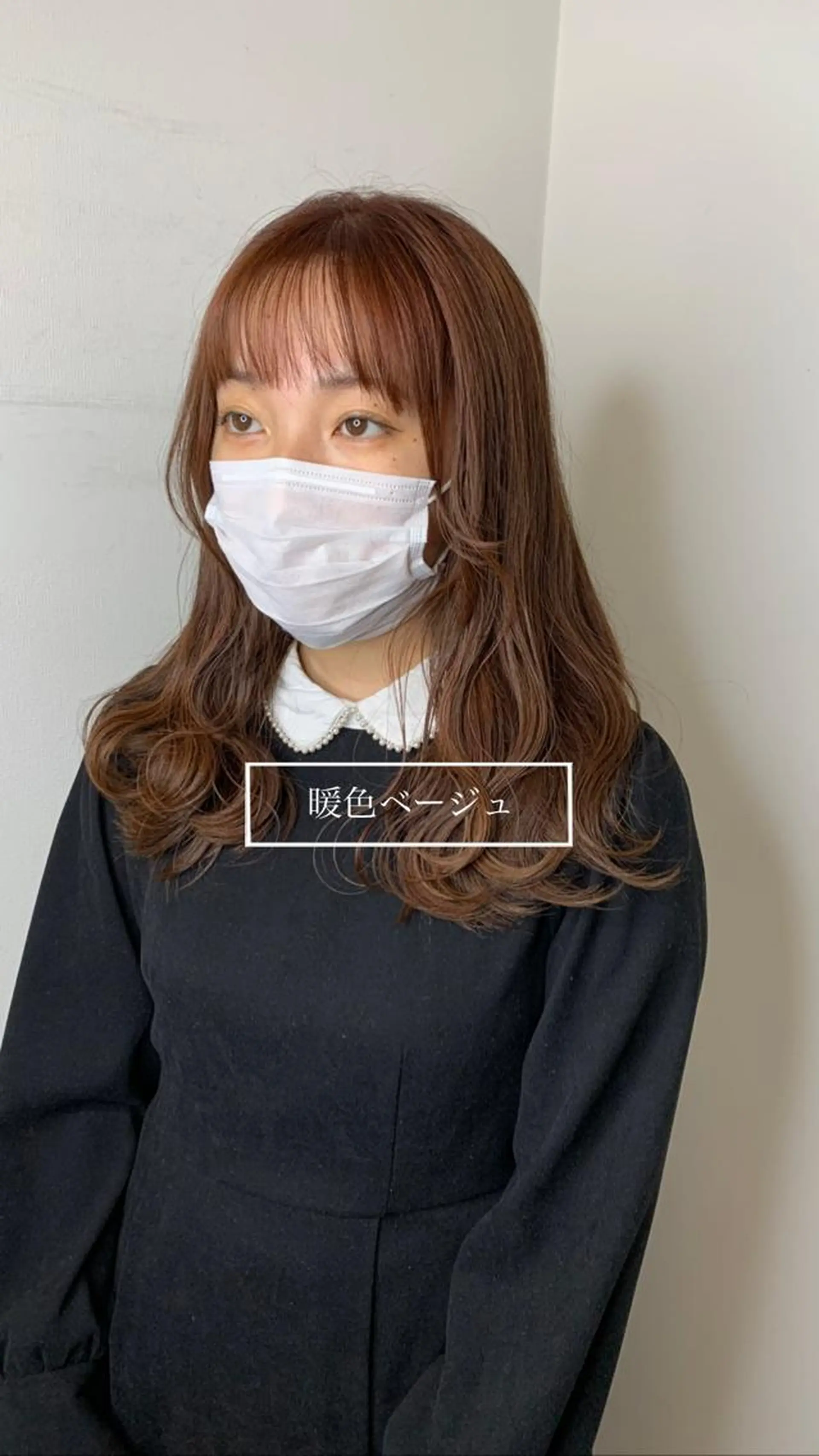 ロング メンズバレイヤージュ 斉藤春のヘアスタイル