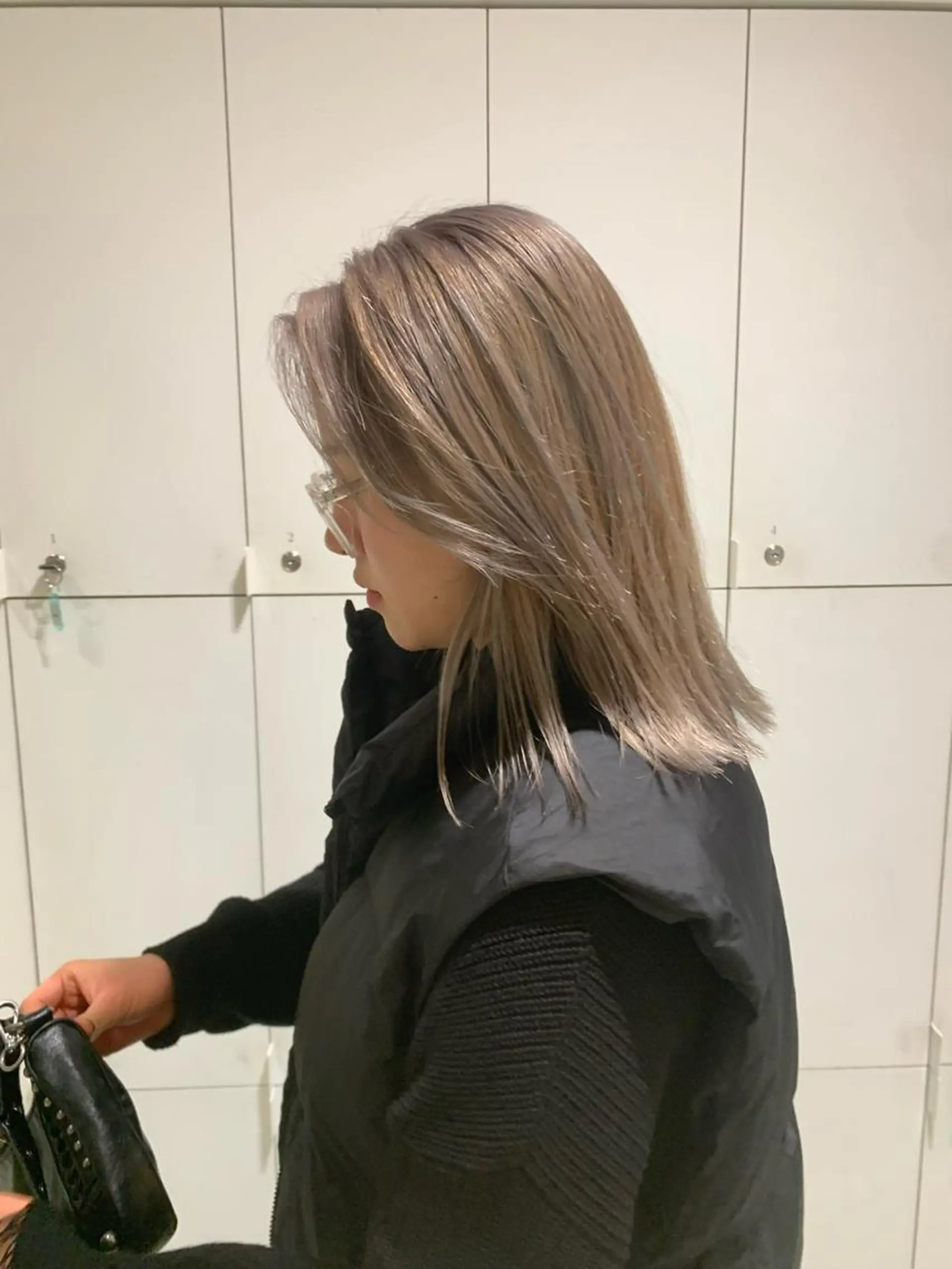 ミディアム カラー カット ヘアカラー bob/ aoiのヘアスタイル