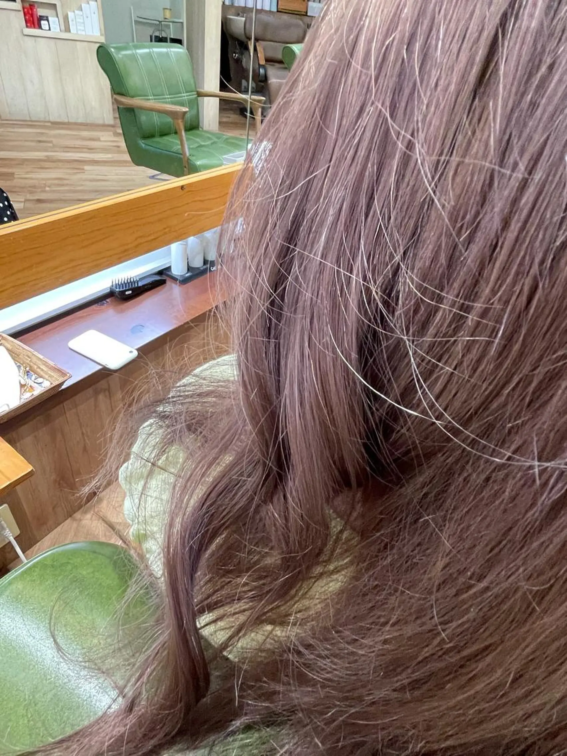 ロング カラー 美髪矯正/ハイトーン 🪸🩰ヒナコのヘアスタイル