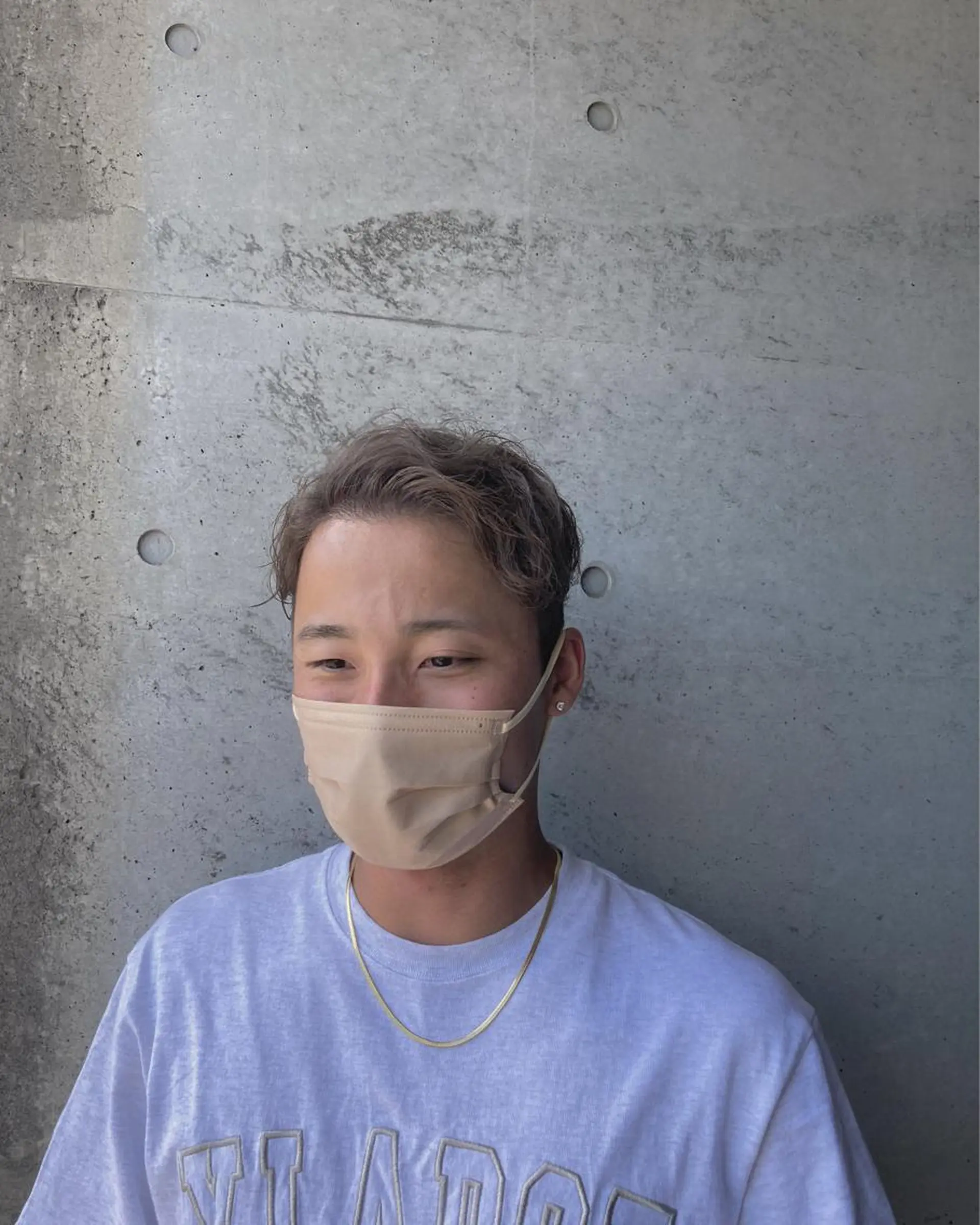 メンズ カット ヘアカラー トリートメント は まべのヘアスタイル