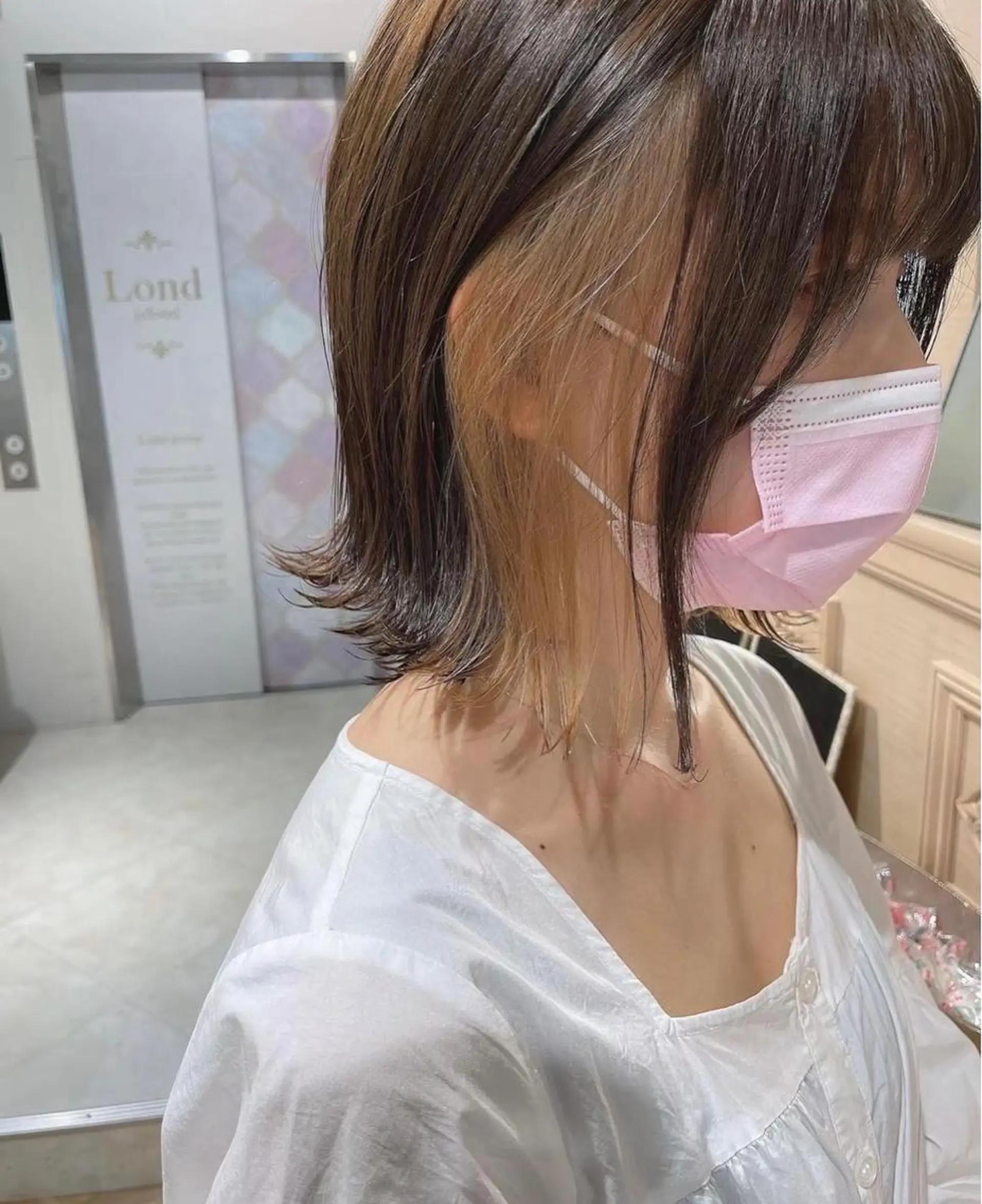 カラー 似合わせレイヤー 髪質改善/柴木琴愛のヘアスタイル