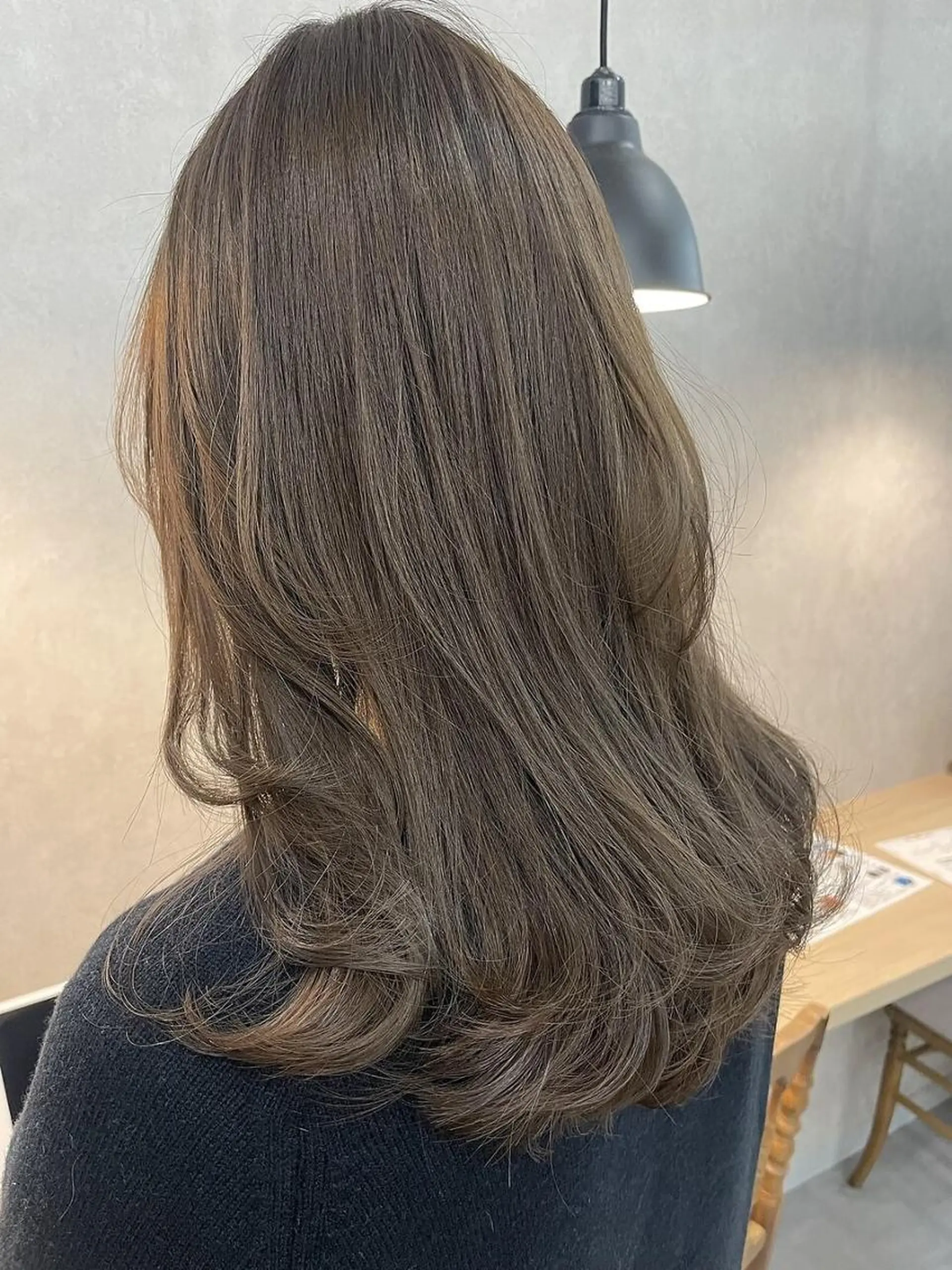 セミロング 能隅あいかFLEAR 口コミ⭐️5.0⭐️のヘアスタイル