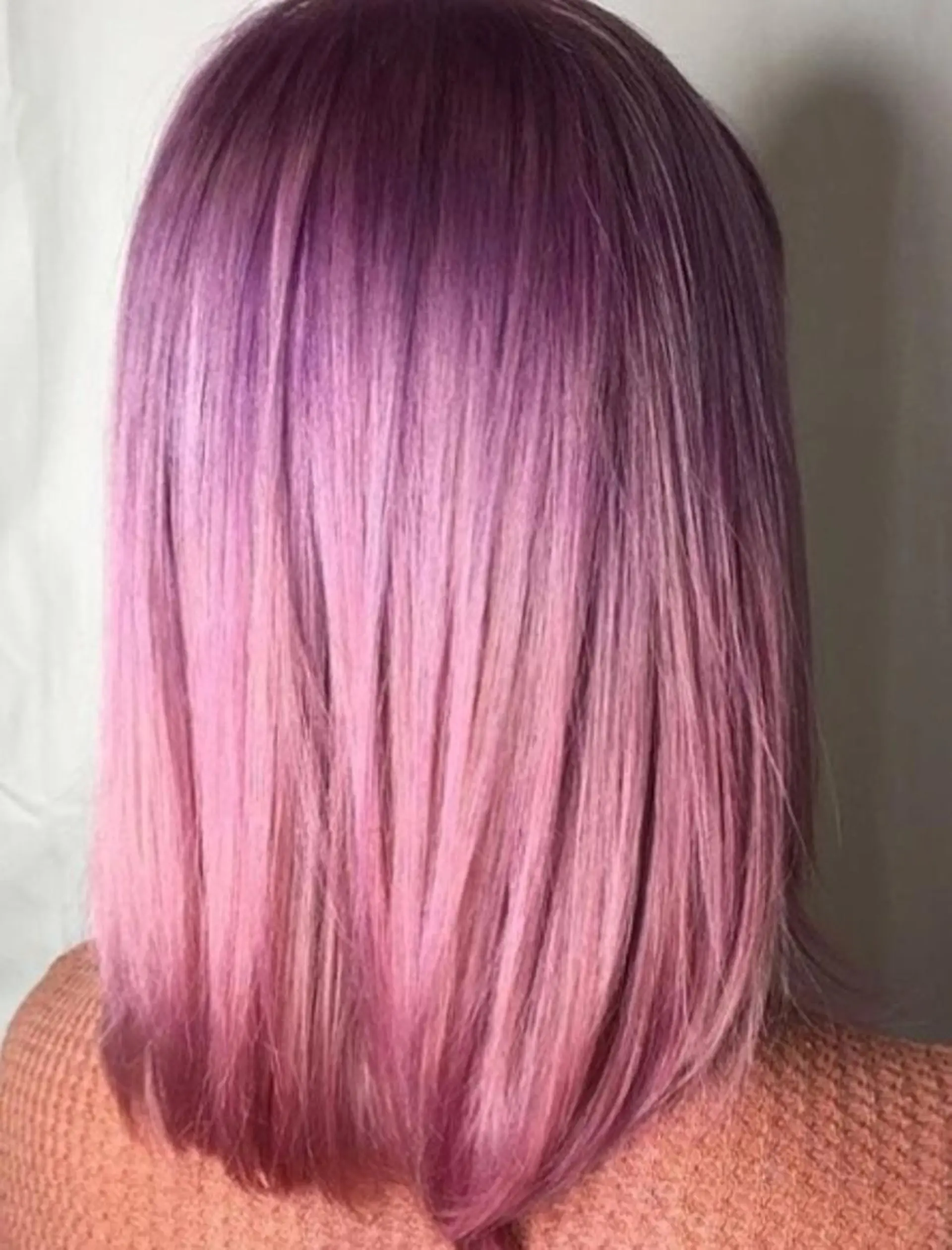 ロング カラー パーマ ヘアアレンジ チビ編み込みエクステ シールEXどぅ〜すのヘアスタイル