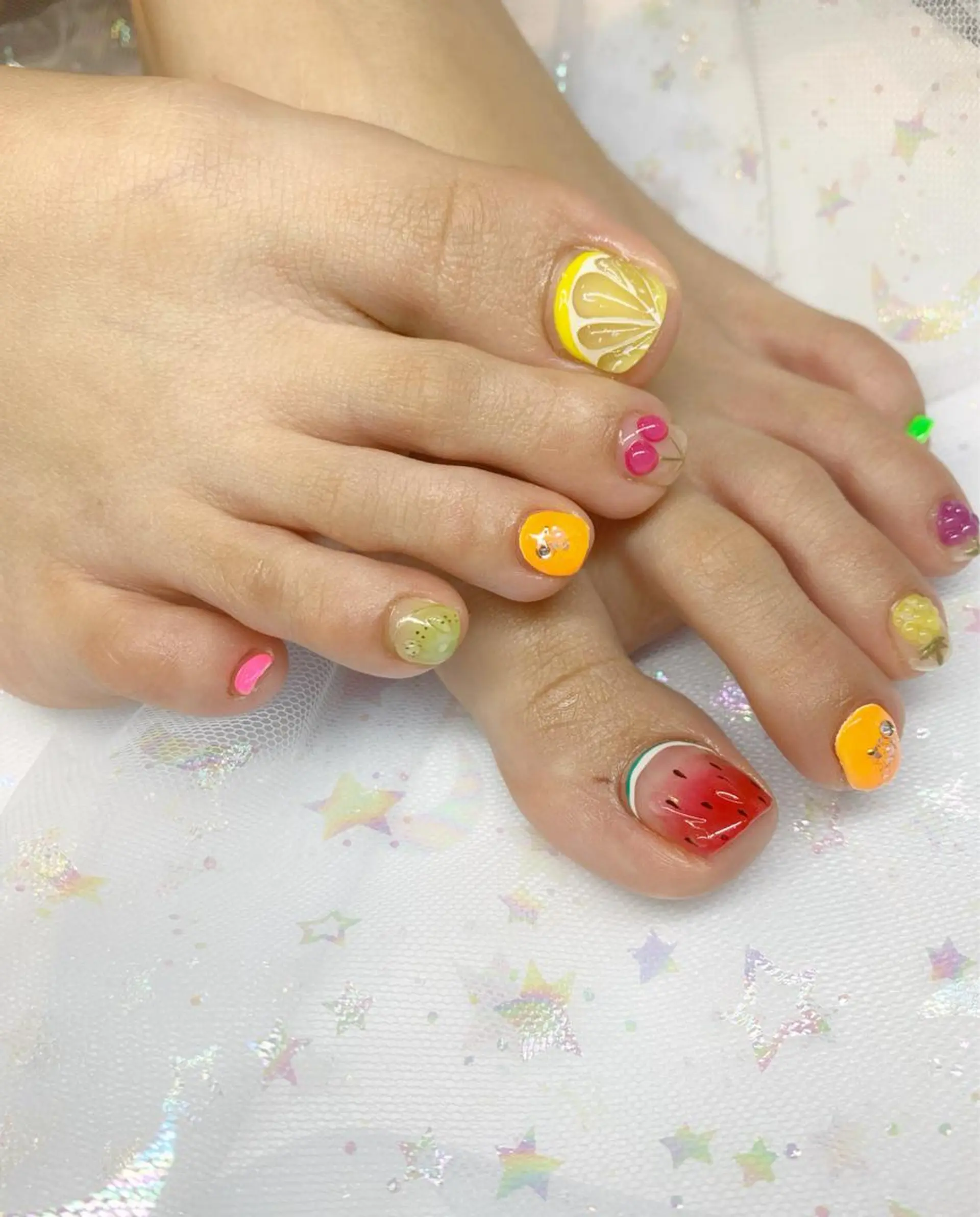 ネイル フットネイル glow_ nailのネイルデザイン