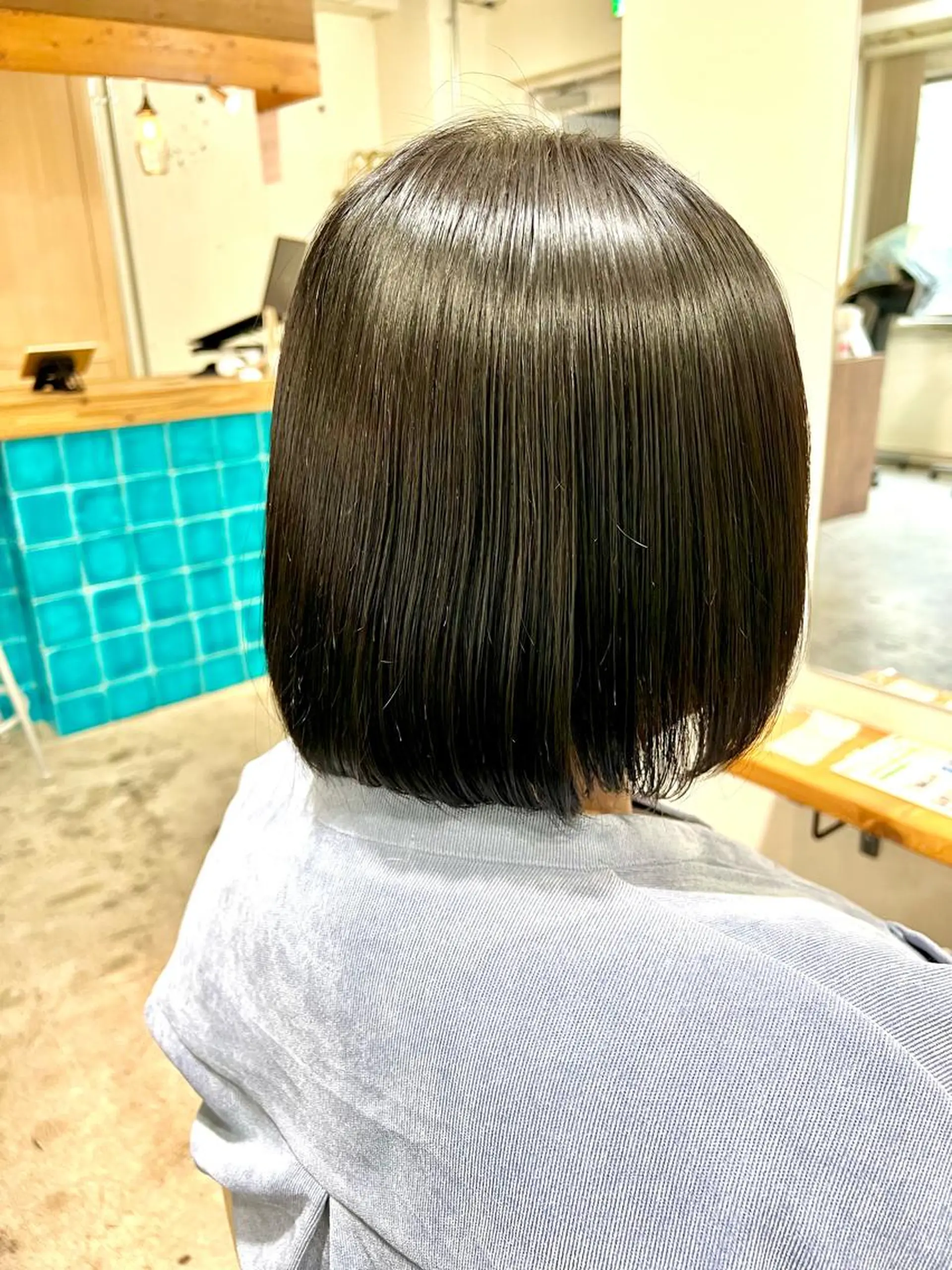 ショート KAZUKI新宿 カット　パーマのヘアスタイル