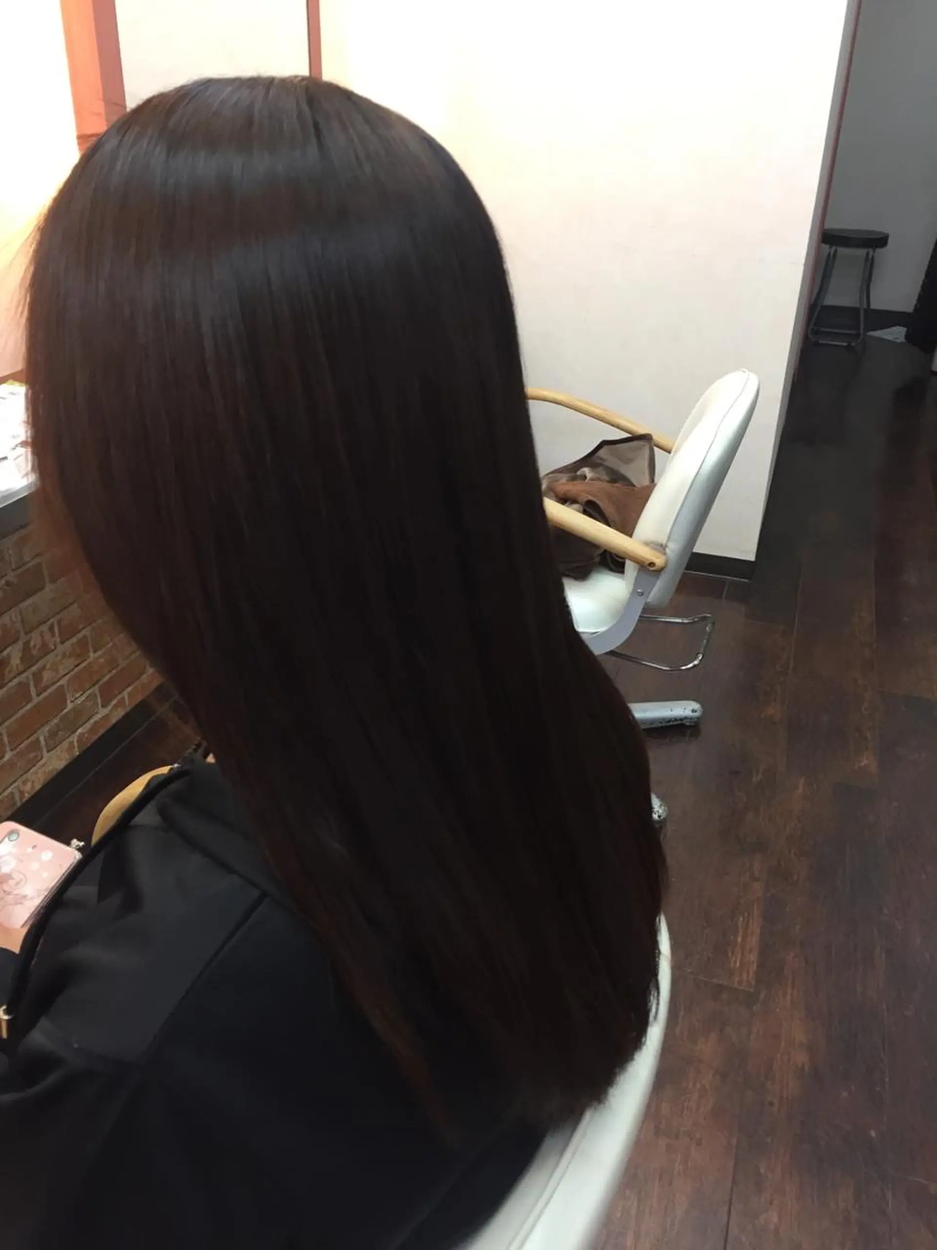 ロング パーマ 桧山 真のヘアスタイル