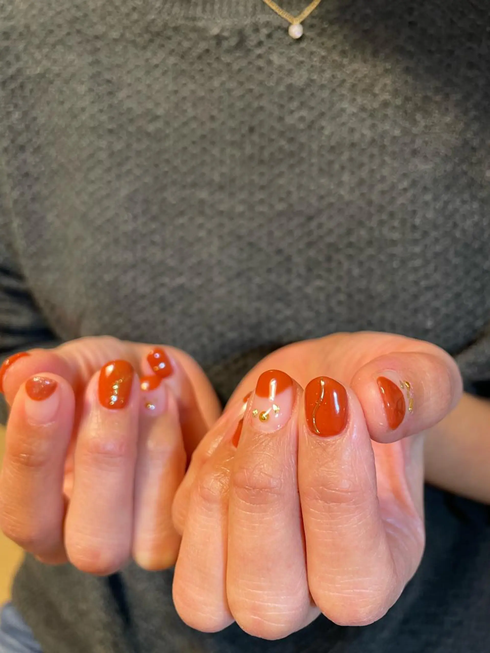 ネイル ハンドネイル 大家 小百合のネイルデザイン