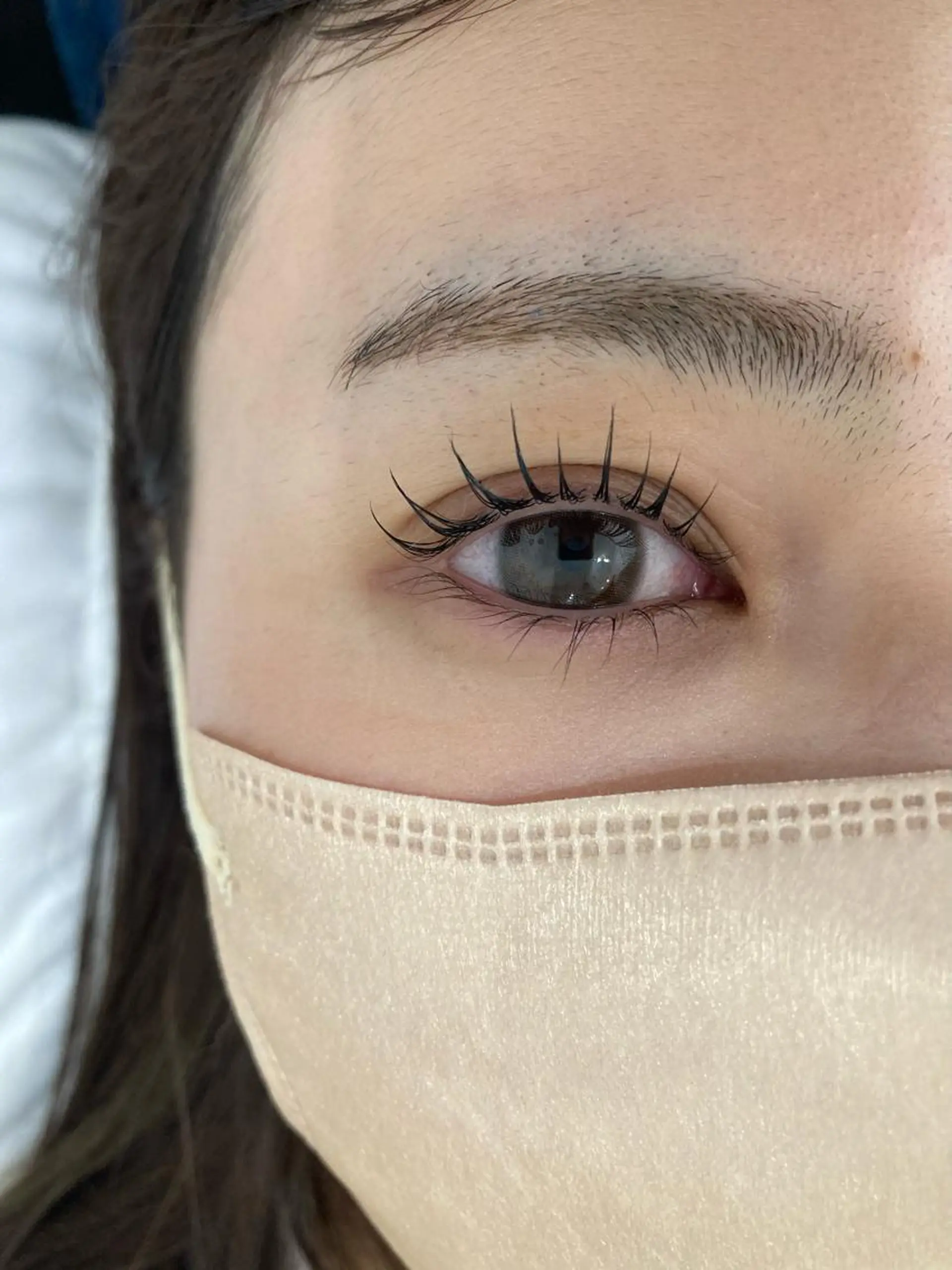 マツエク・マツパ 束感まつ毛 パリジェンヌラッシュリフト ココラッシュ新宿西口所属・M. SHIORIのマツエク・マツパデザイン