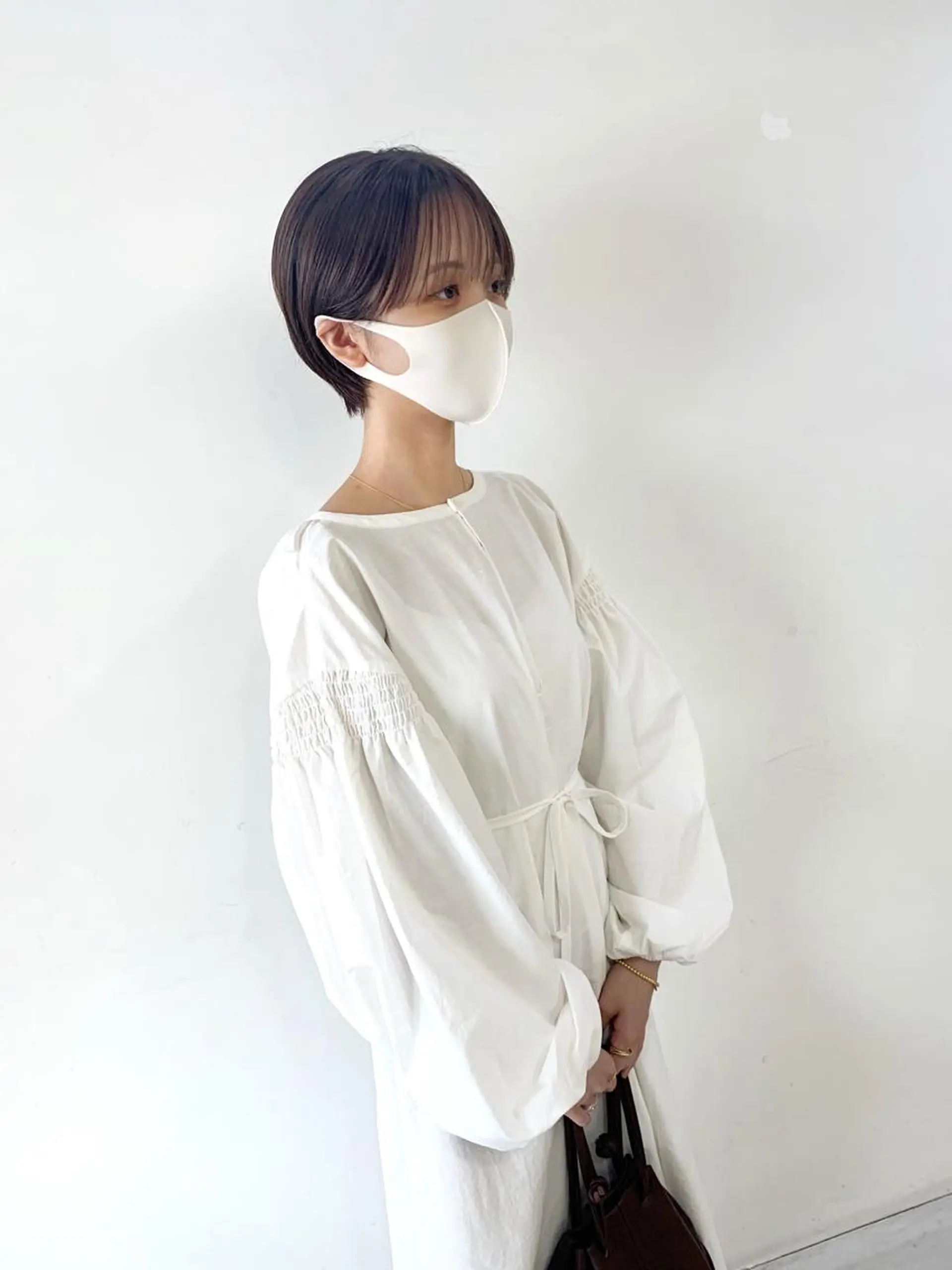 ショート カラー 丸みショート ショートヘア カット ヘアカラー トリートメント ボブ/大人ヘア k-two濱田のヘアスタイル