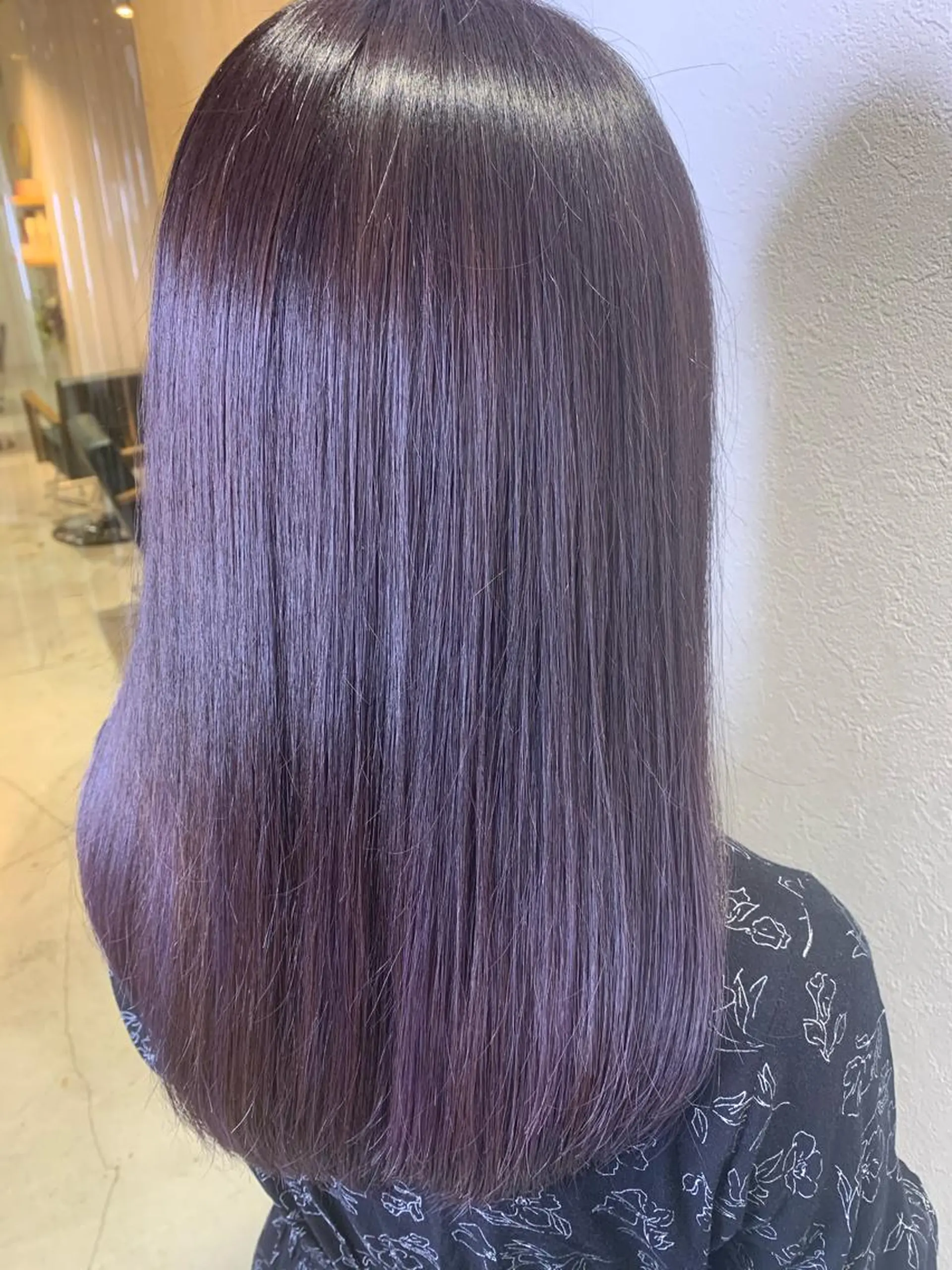 セミロング カラー ヘアアレンジ 髪質改善/縮毛/新宿 🫧SUZUKA🫧のヘアスタイル