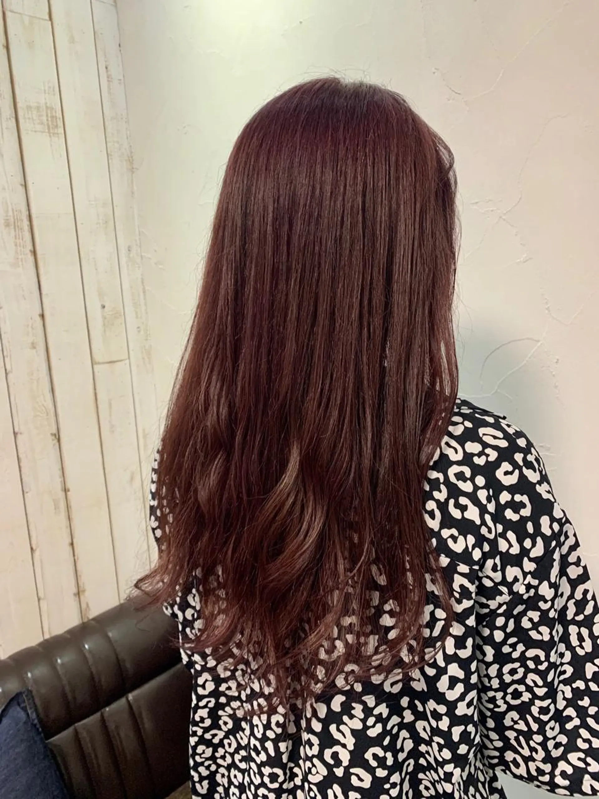 ロング カラー バイオレットカラー 脇田 杏菜のヘアスタイル