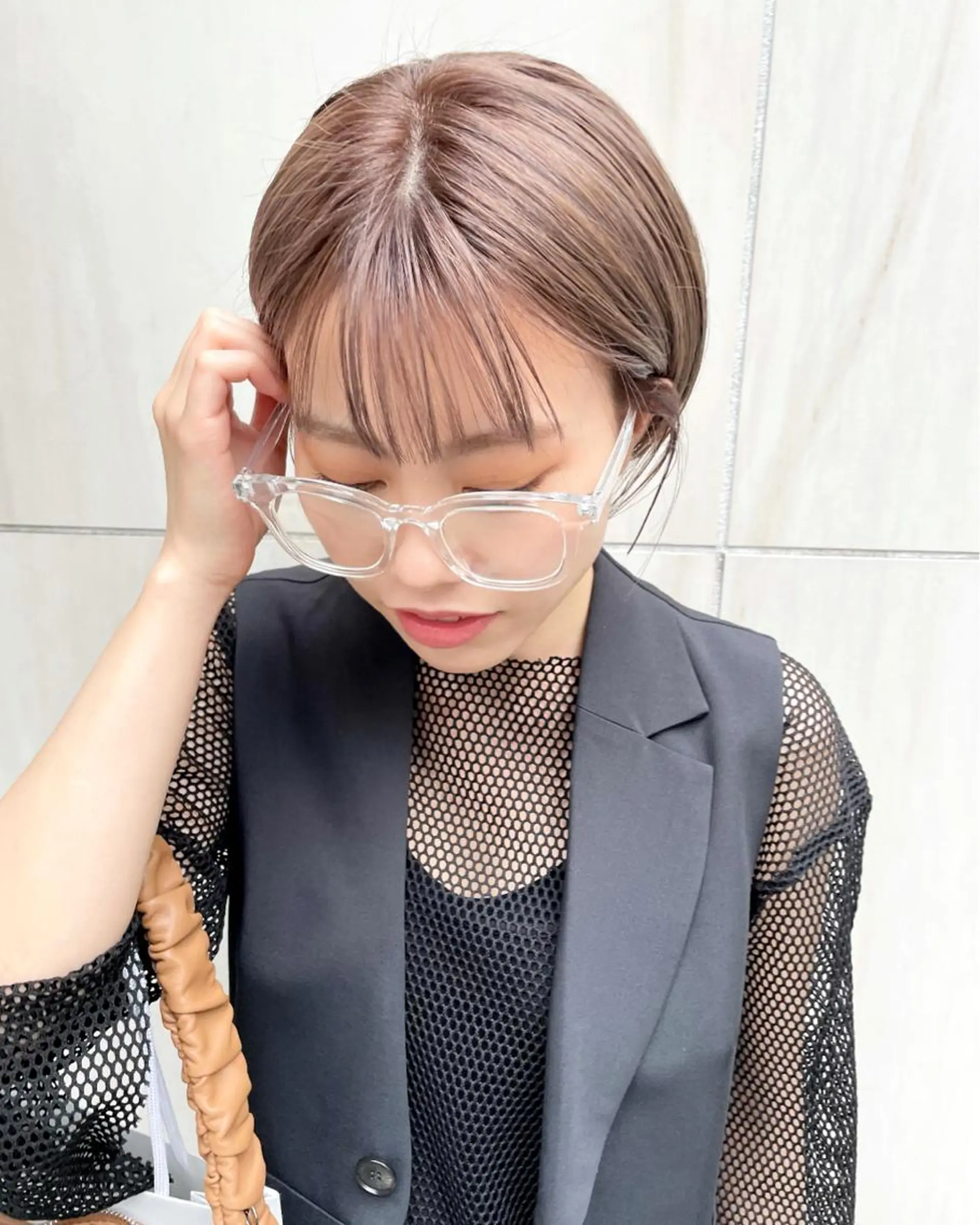 ショート カラー パーマ ヘアアレンジ メンズ キッズ ネイル マツエク・マツパ ベージュカラー ナチュラル カット ヘアカラー トリートメント tatsumi/ボブ ウルフ/レイヤーのヘアスタイル