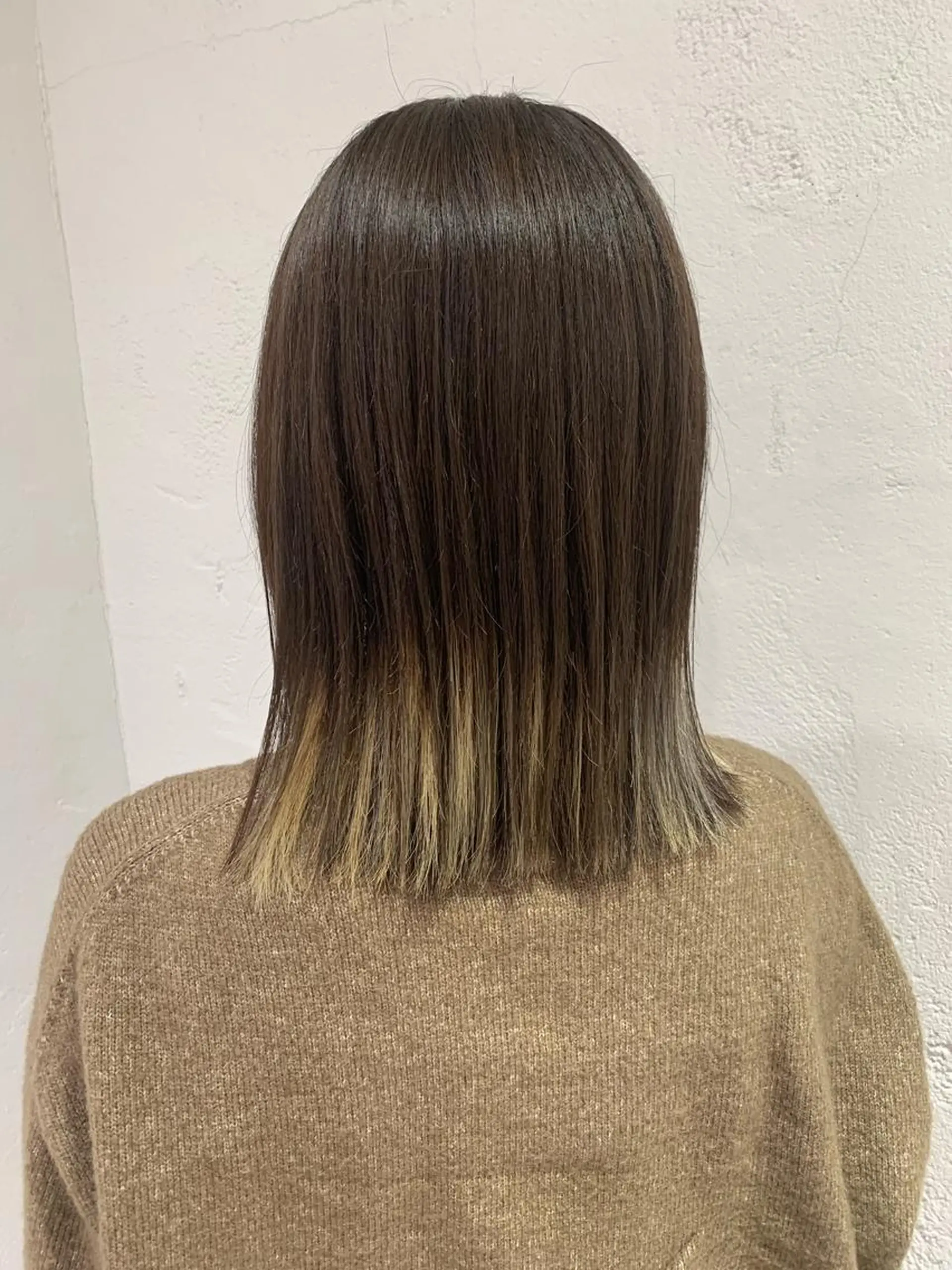 ミディアム 🫧透明感カラー/ ボブ/小笠原🪽のヘアスタイル