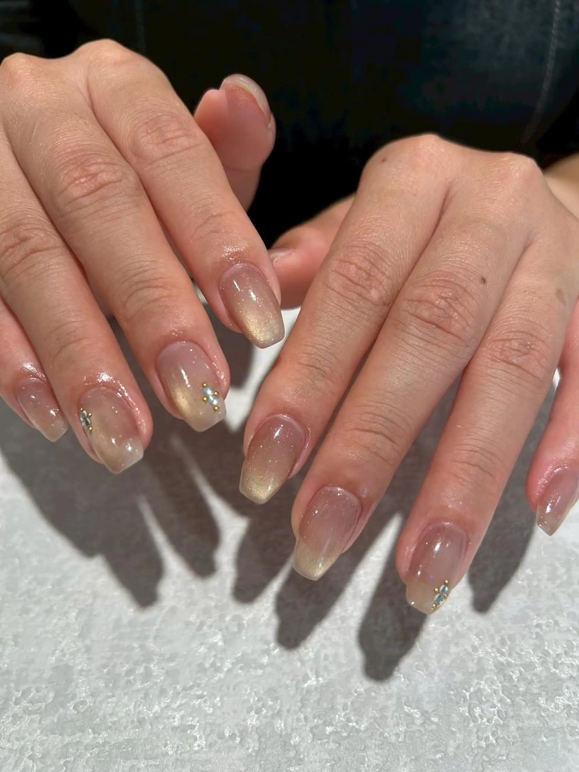 ネイル 桜ネイル ピンク 春ネイル ハンドネイル 春ネイル KAYAのネイルデザイン