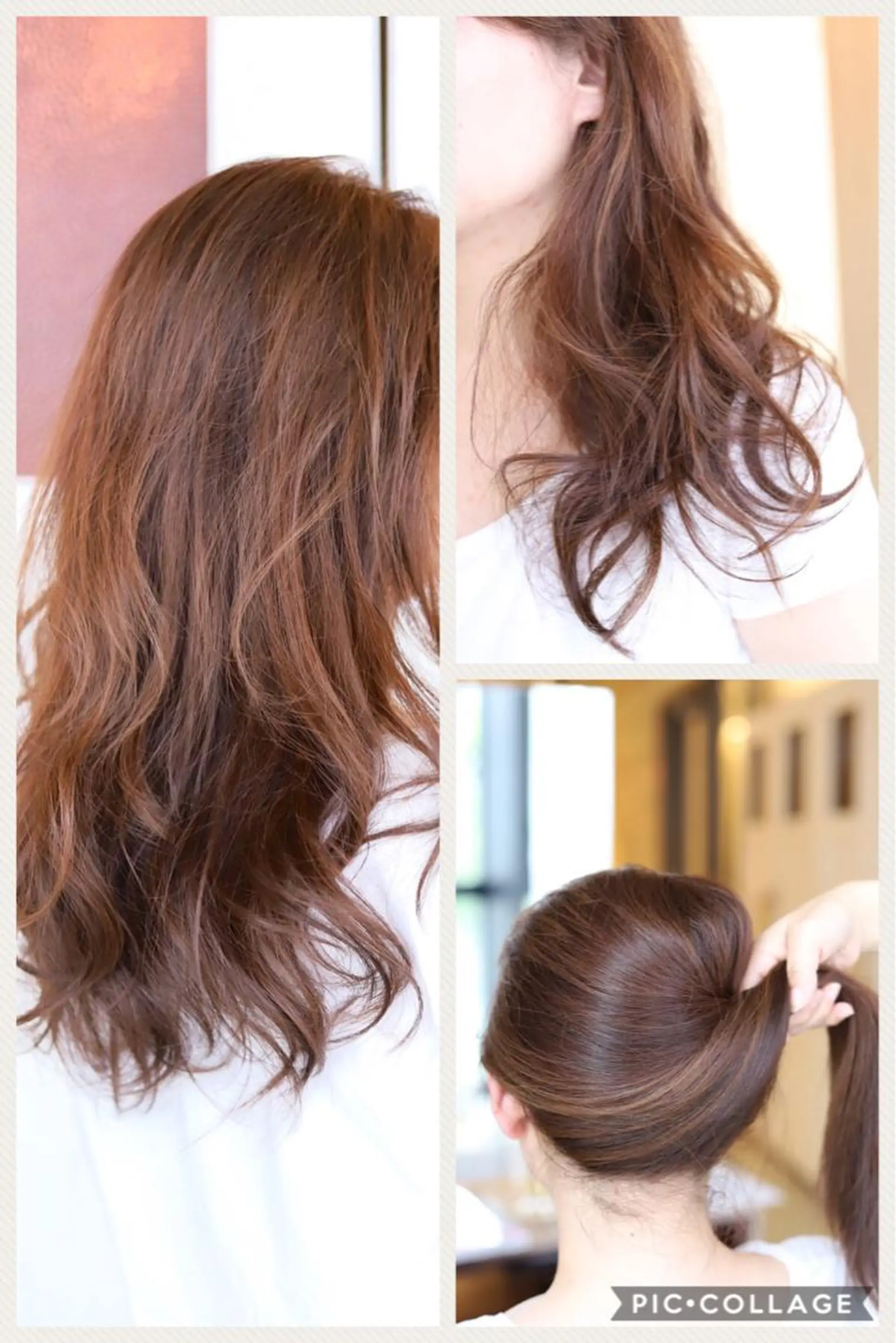 ロング カラー インナーカラー カット ヘアカラー トリートメント ヘアセット アドミラルYoshi oのヘアスタイル