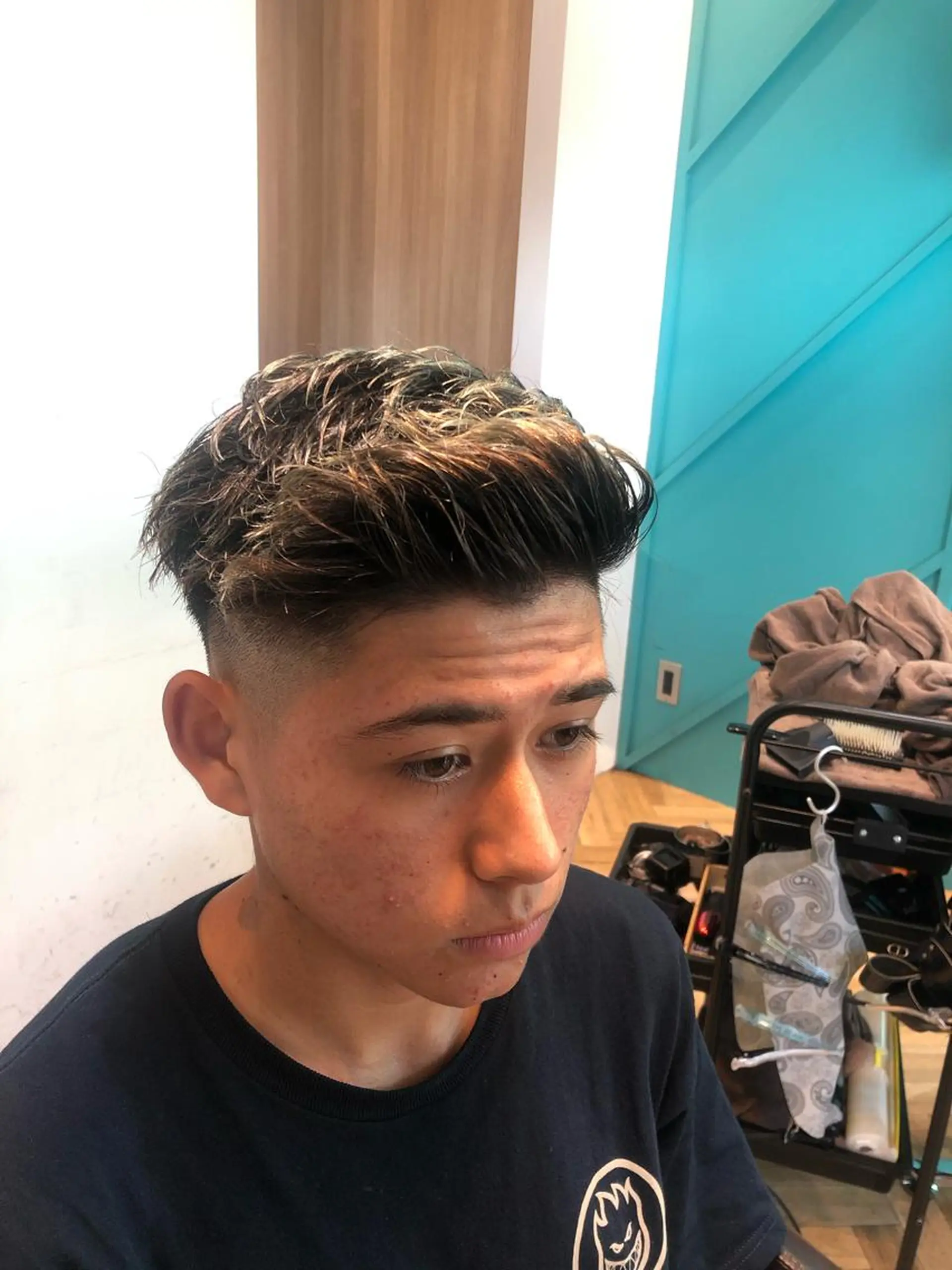 メンズ 🌈艶カラー× メンズパーマ永埜🌈のヘアスタイル