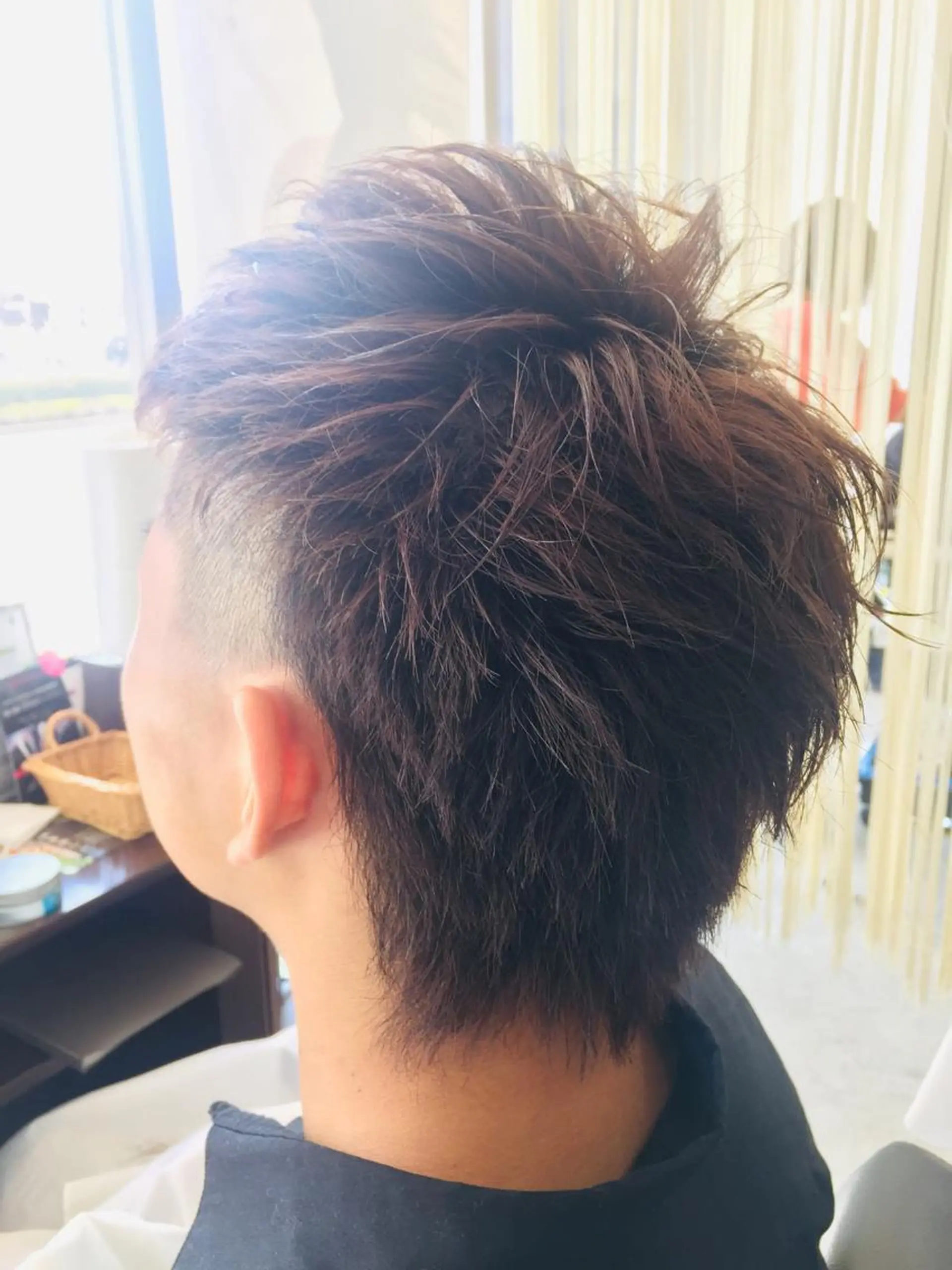 ショート カラー メンズ 阿久津 泰幸のヘアスタイル