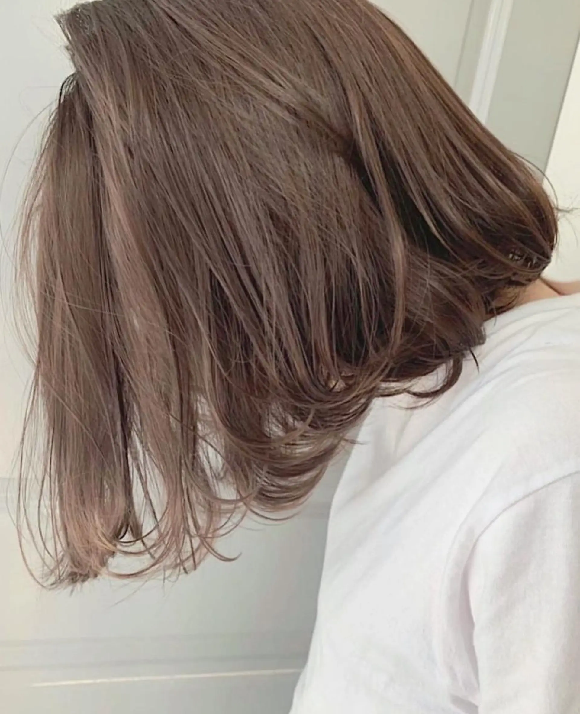 ショート カラー レイヤーカット/ 縮毛矯正/ミサキ💐のヘアスタイル