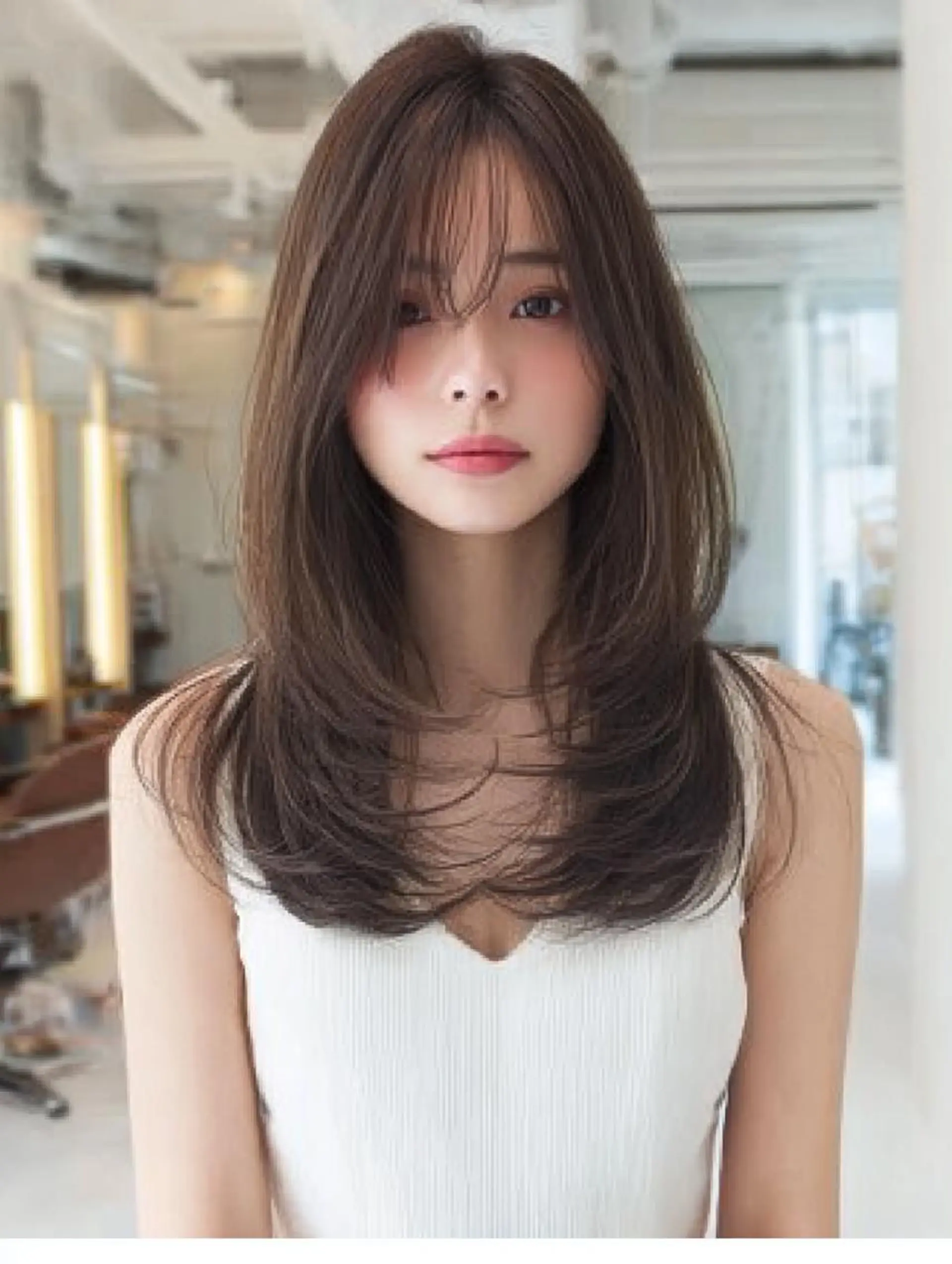 セミロング ハッシュカット 髪質改善 レイヤーカット 縮毛矯正 トリートメント 縮毛矯正 トリートメント 美容室難民支持率No １✨生艶髪✨DAL.のヘアスタイル