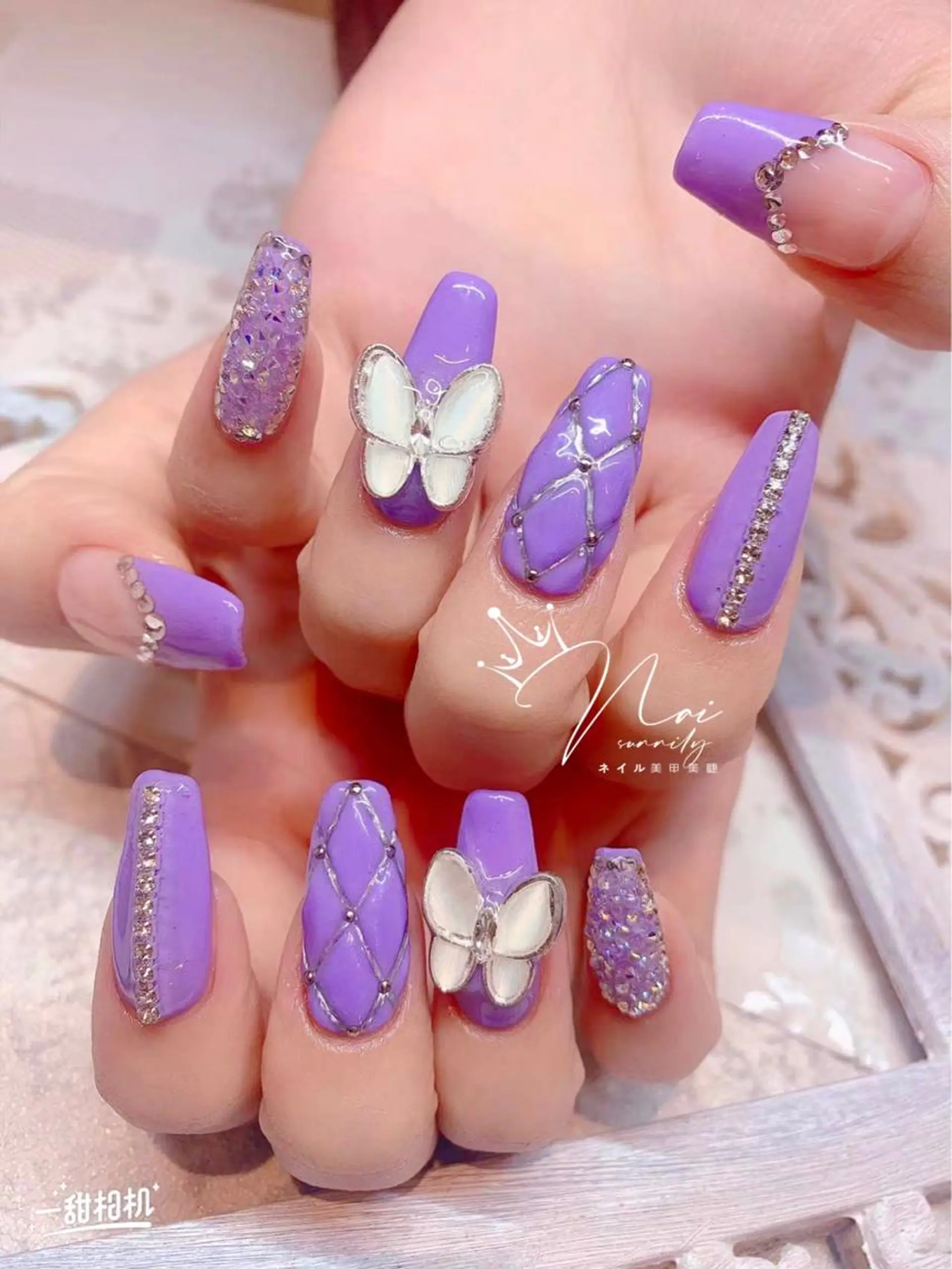 ネイル 長さだし専門店 M2　rikaのネイルデザイン