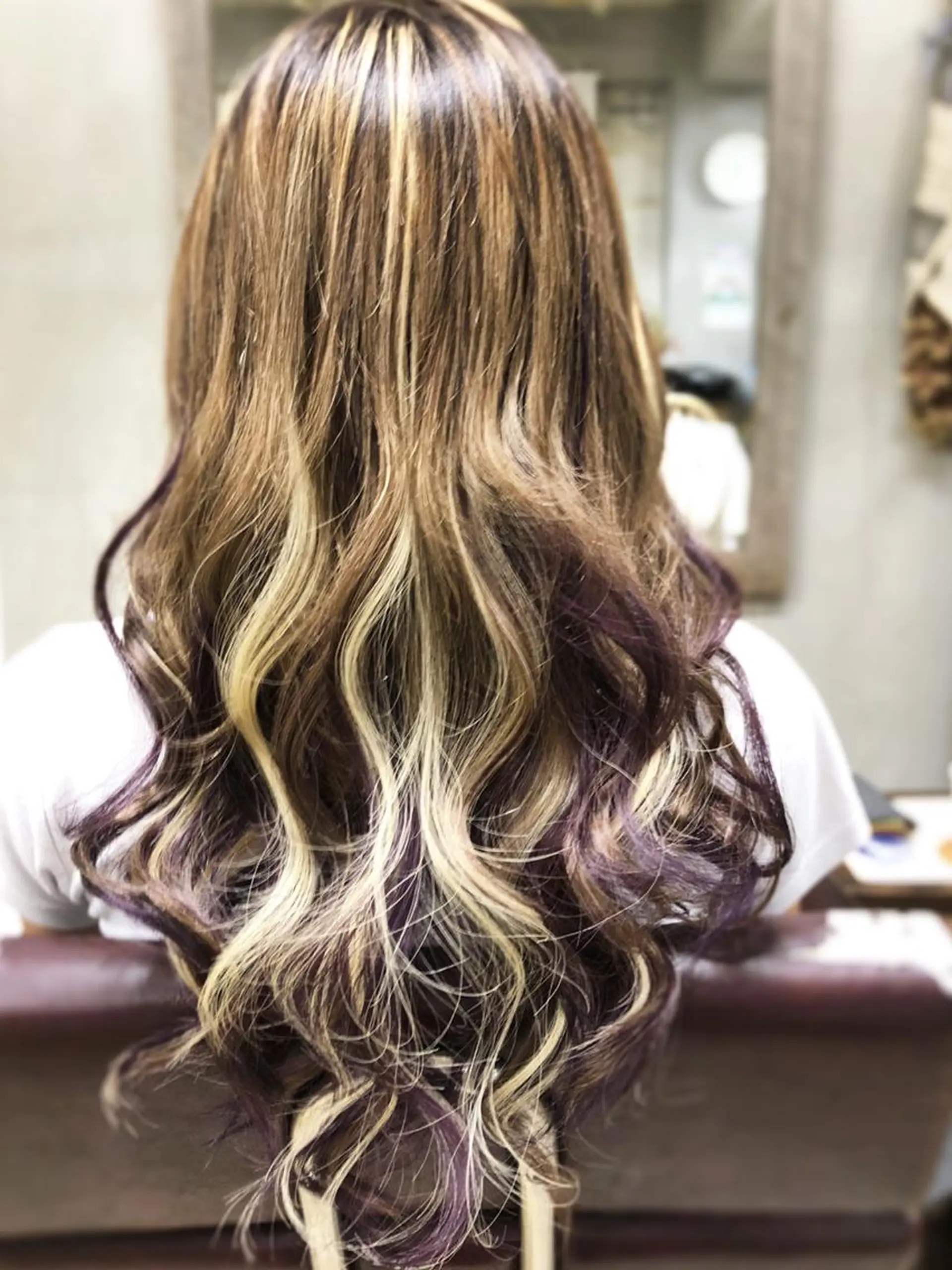 ロング エクステ ハイライト カット ヘアカラー トリートメント 超音波エクステ daigo🌈のヘアスタイル