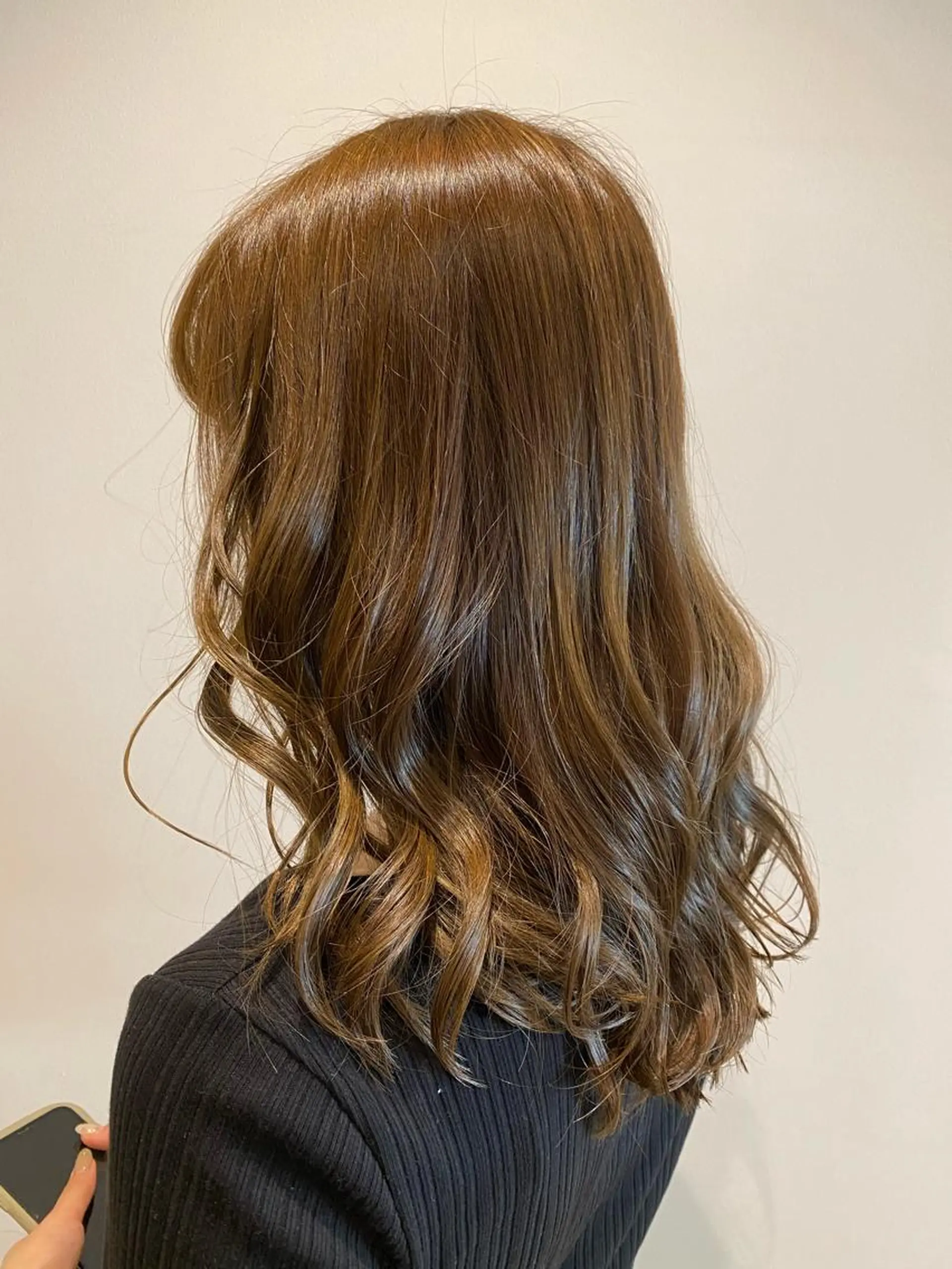 セミロング カラー アッシュ ベージュカラー イルミナカラー 艶髪🌿美髪 大塚礼乃【西荻窪】のヘアスタイル