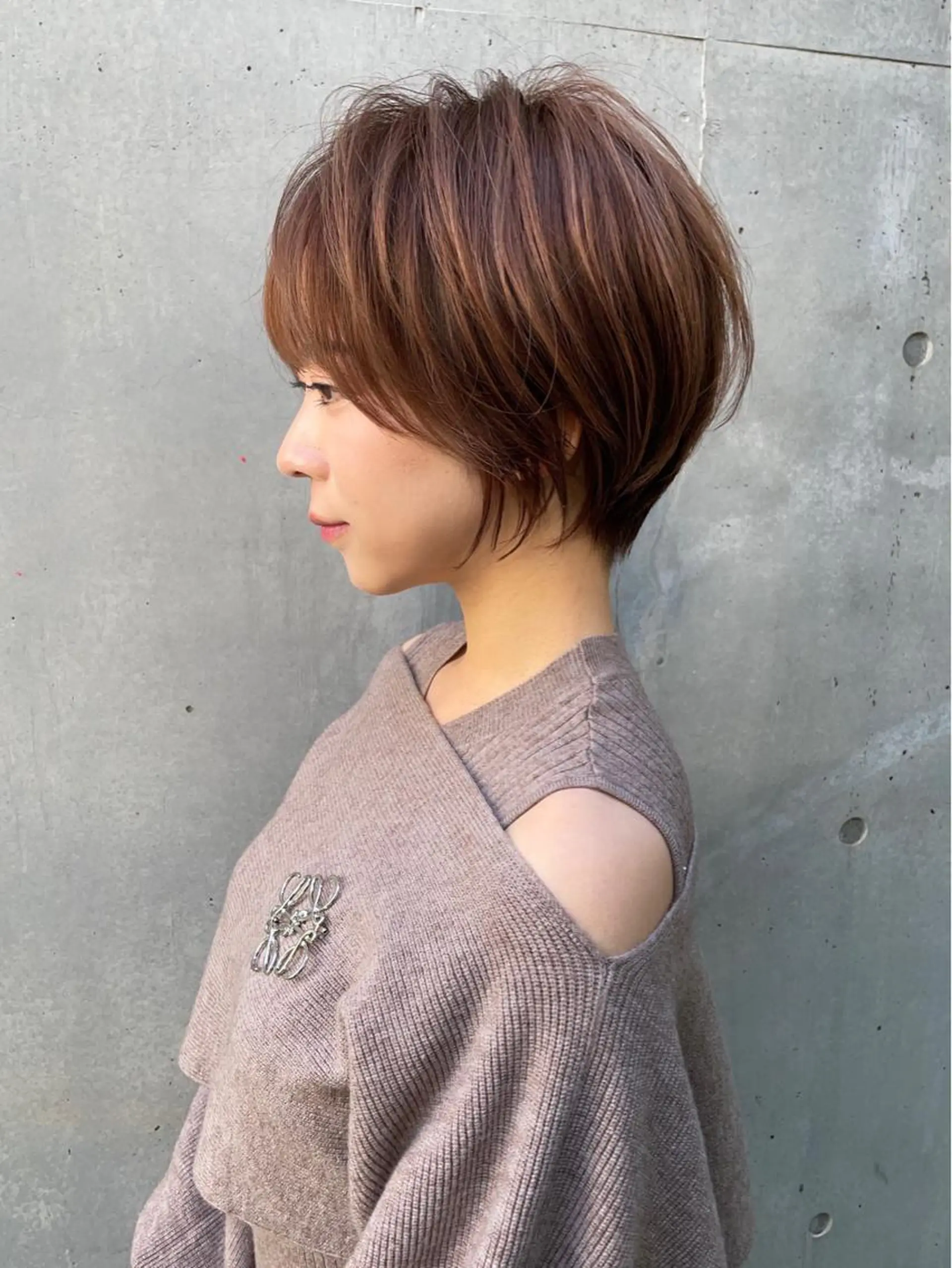 ショート ショートヘア カット ヘアカラー トリートメント ✨−5歳大人ショート ヘア✨れいじのヘアスタイル