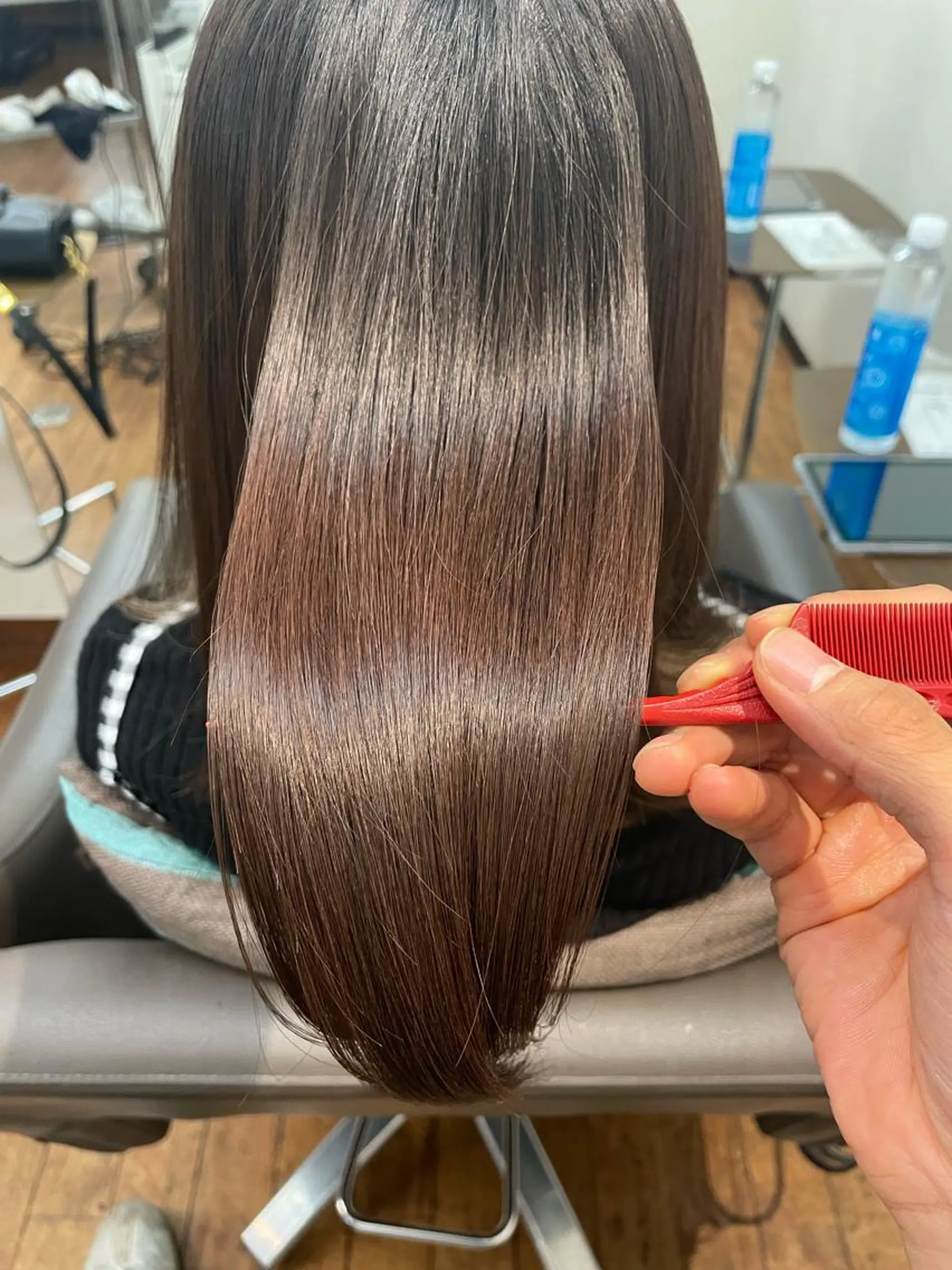 セミロング 髪質改善 トリートメント トリートメント 🌸髪質改善🌸 Shuhei🗝♠のヘアスタイル