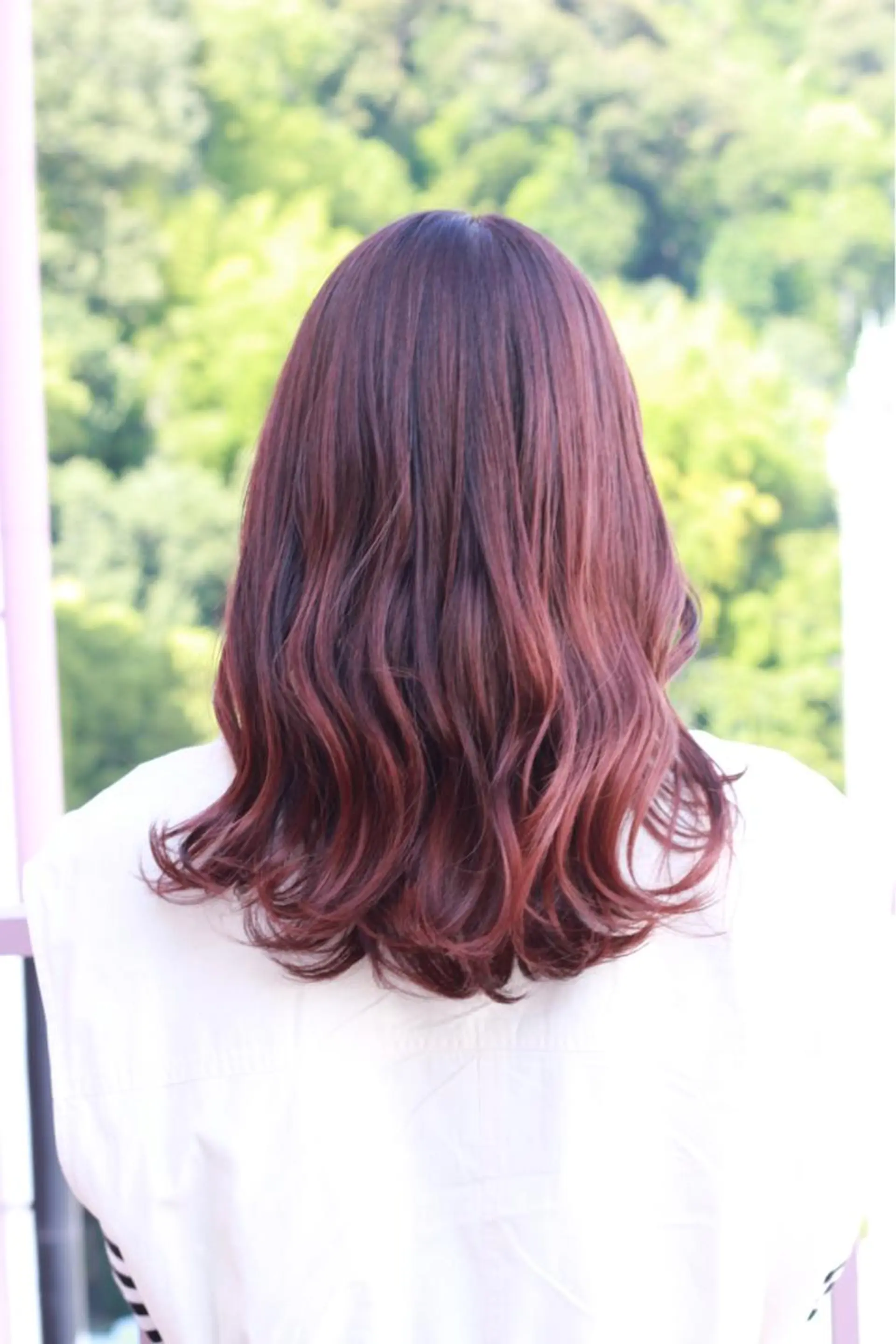 セミロング カラー ピンクカラー カット ヘアカラー Viage （ビアージュ）のヘアスタイル