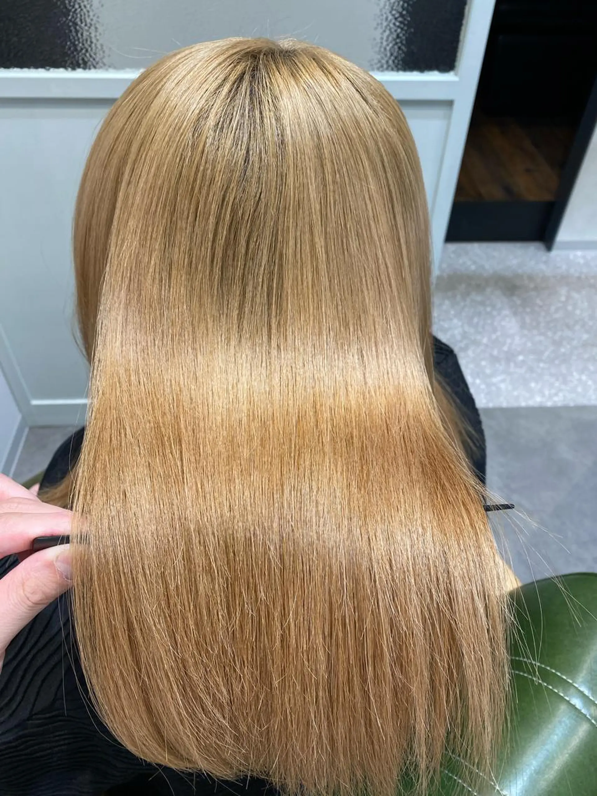 ロング 鈴木 啓介のヘアスタイル