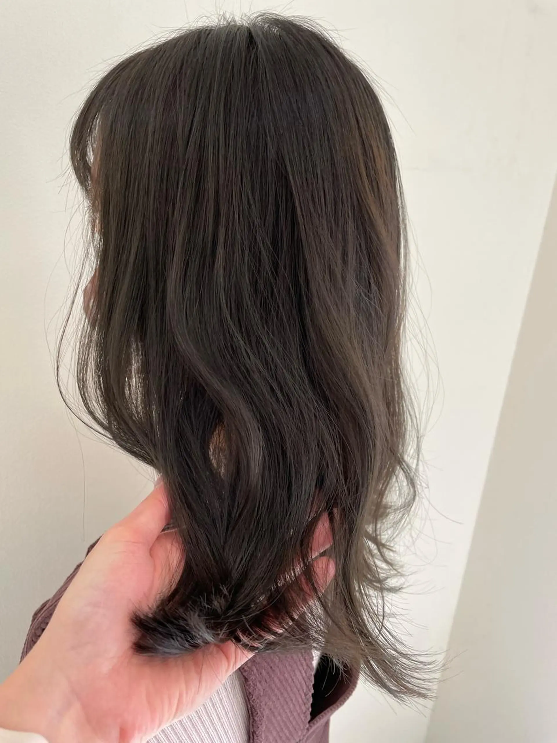 ミディアム カラー ヘアカラー トリートメント 髪質改善/縮毛矯正 /青山　早希🐾のヘアスタイル