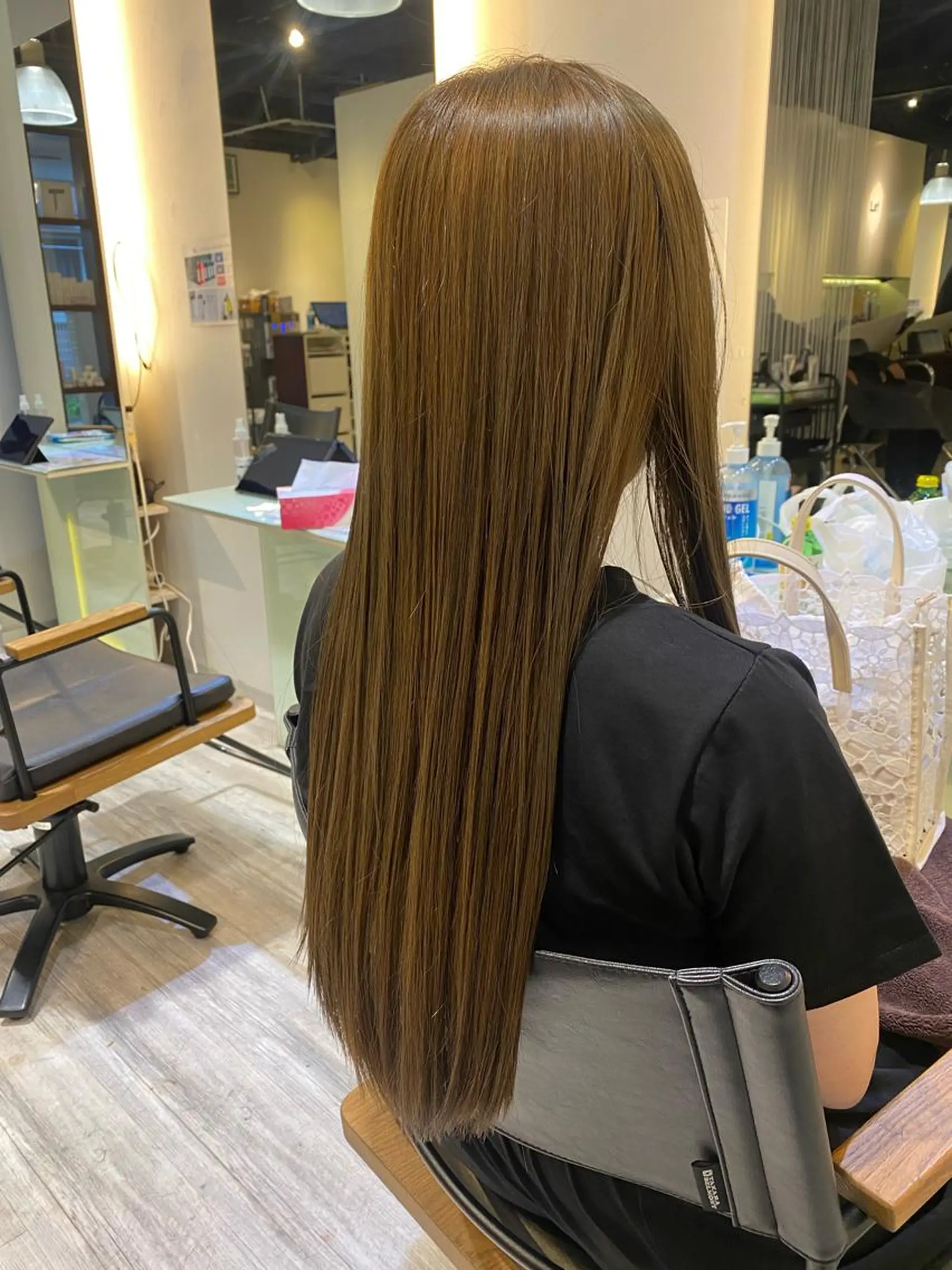 ロング カット 縮毛矯正 西山 恵太郎のヘアスタイル